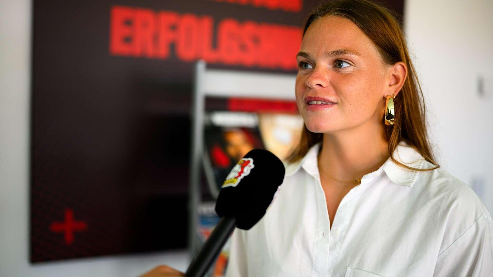 „Auf dem Platz eine Kämpferin“: Erstes Interview mit Justine Brandau