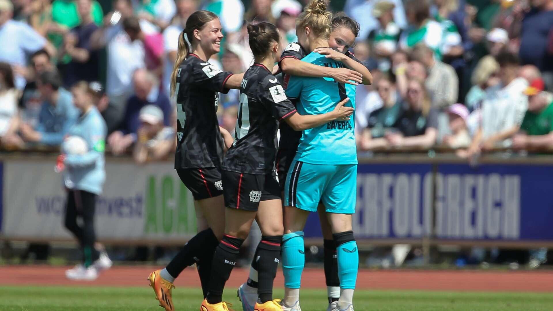 Erfolgreicher Saisonabschluss der Bayer 04-Frauen | 22 Spieltag