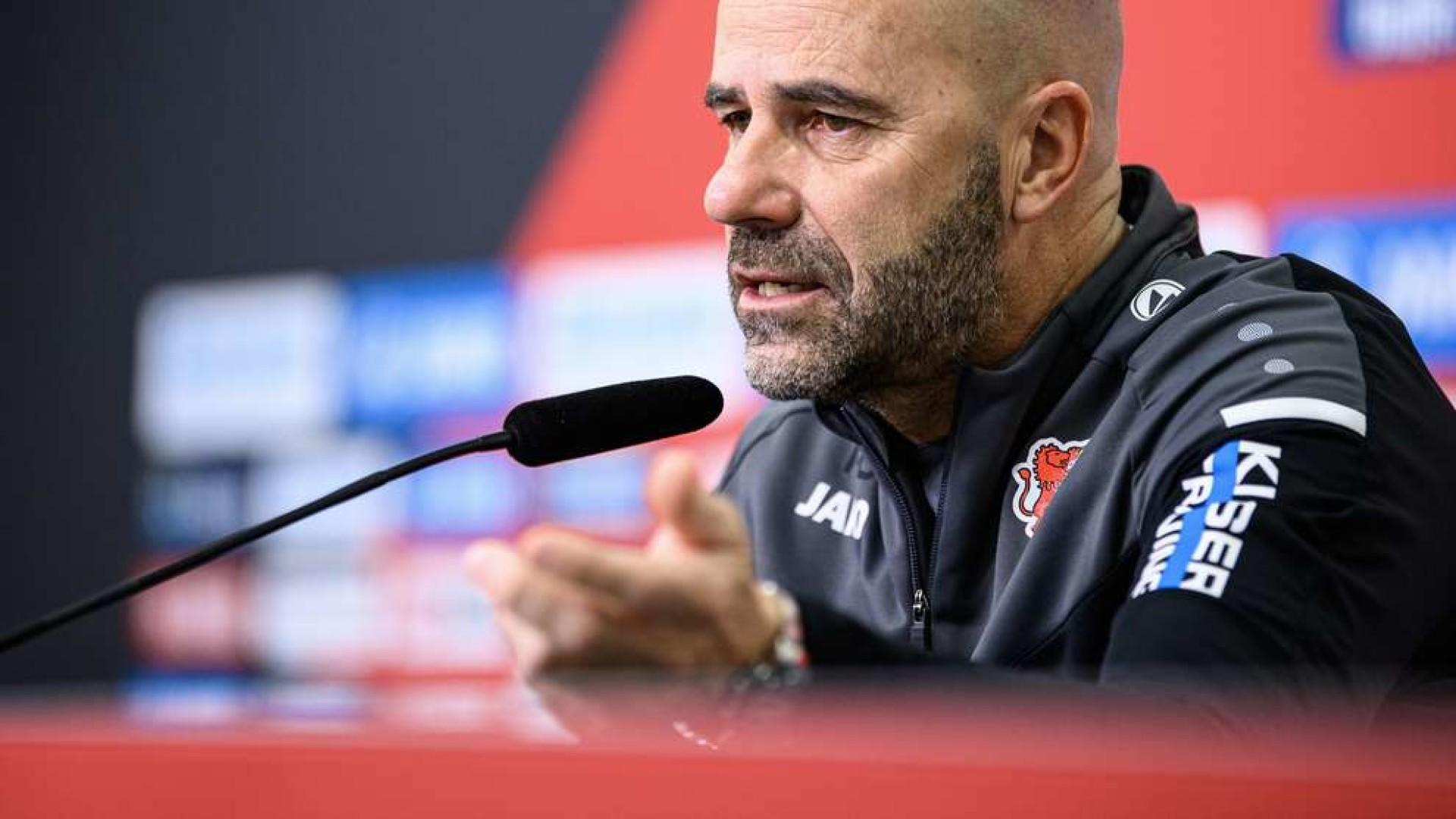 Pressekonferenz vor dem Spiel in Freiburg