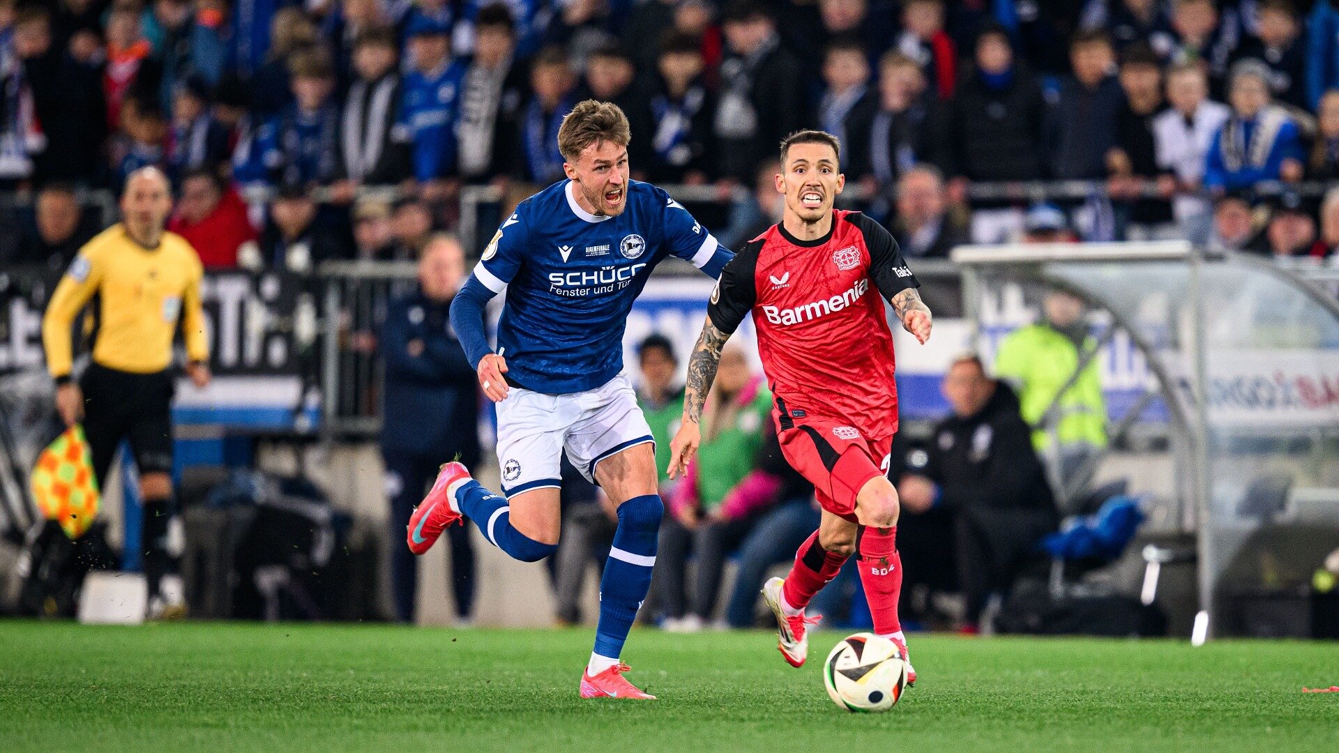 Werkself verpasst Pokalfinal-Einzug in Bielefeld | Halbfinale DFB-Pokal