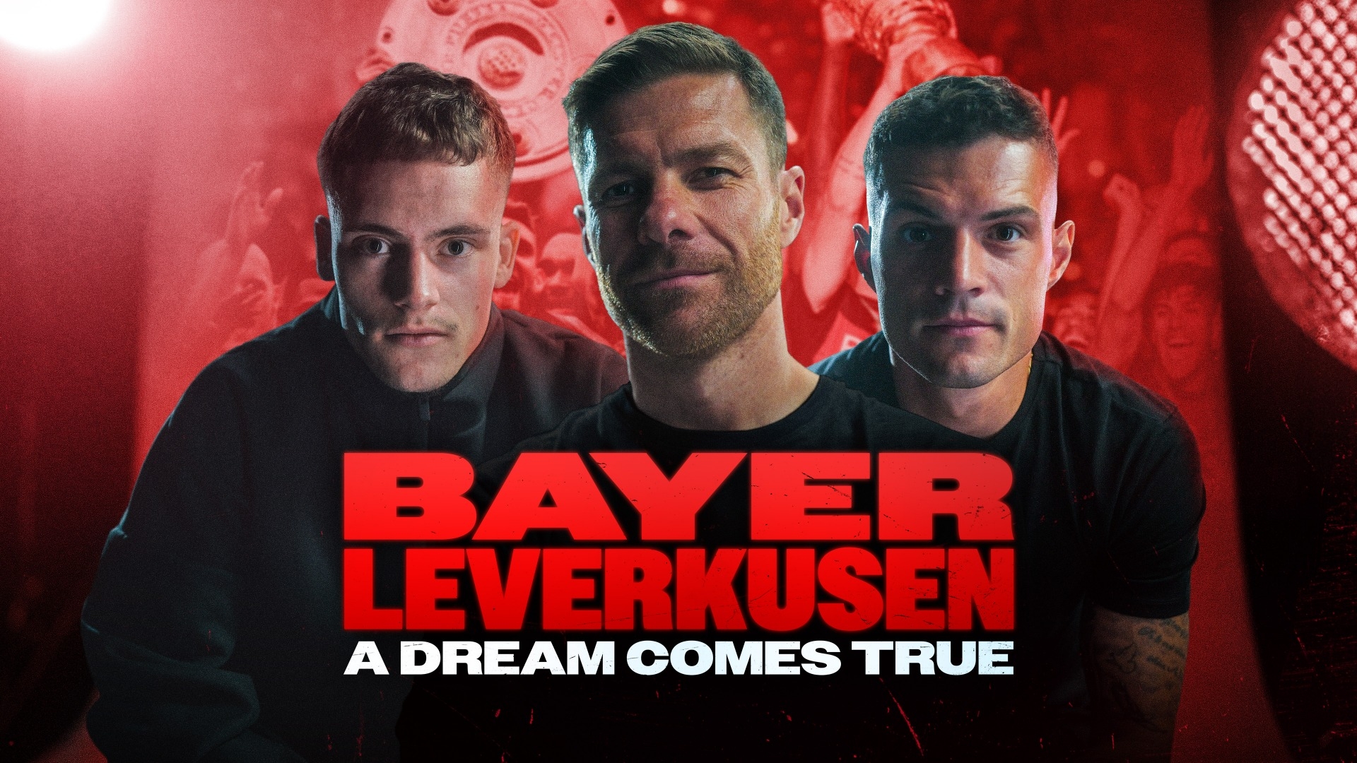 „BAYER LEVERKUSEN – A DREAM COMES TRUE“: Dokumentation ab 16. September bei Prime Video