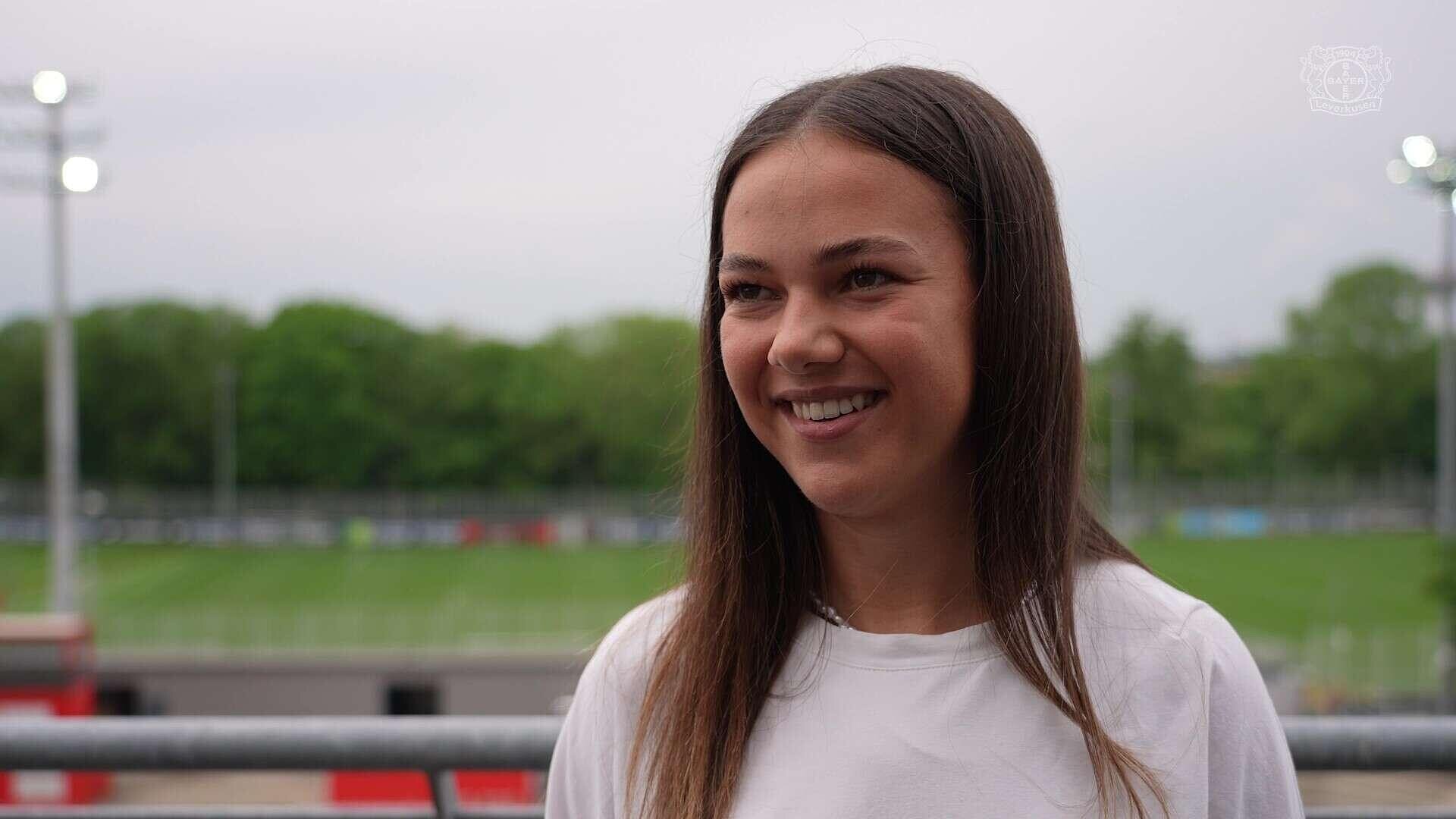 Maja Sternad: „Möchte mit Leverkusen Champions League spielen“