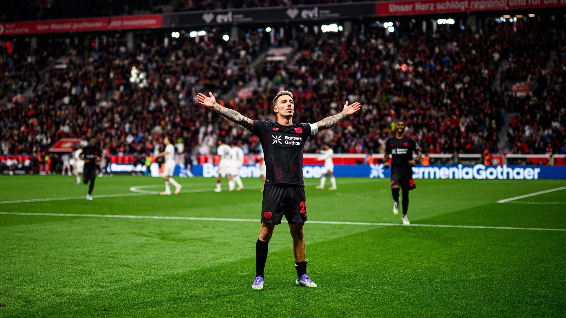 Alejandro Grimaldo: Alle bisherigen Tore 2025/26