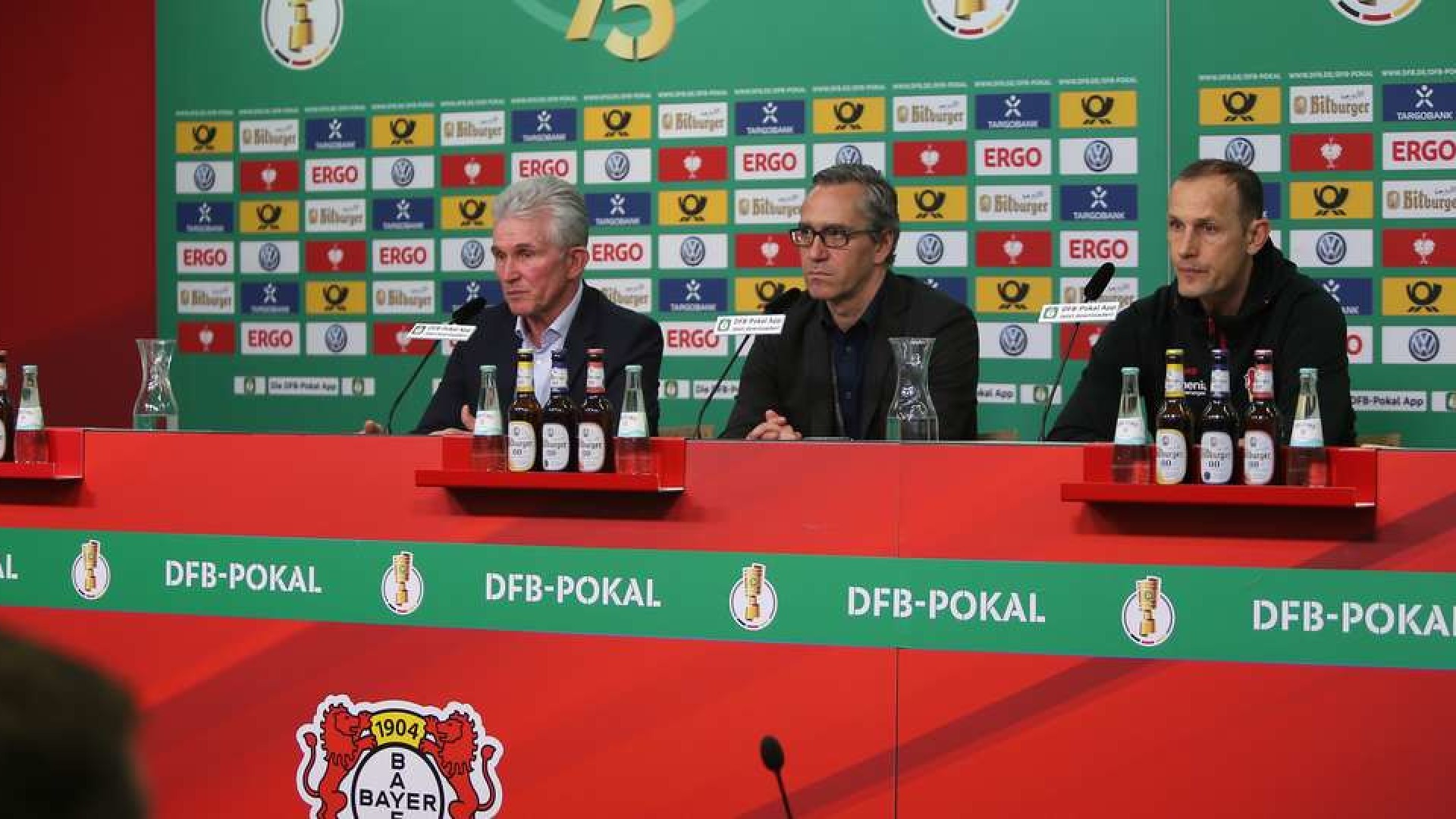 Die Statements von Heiko Herrlich und Jupp Heynckes nach dem Pokal-Halbfinale