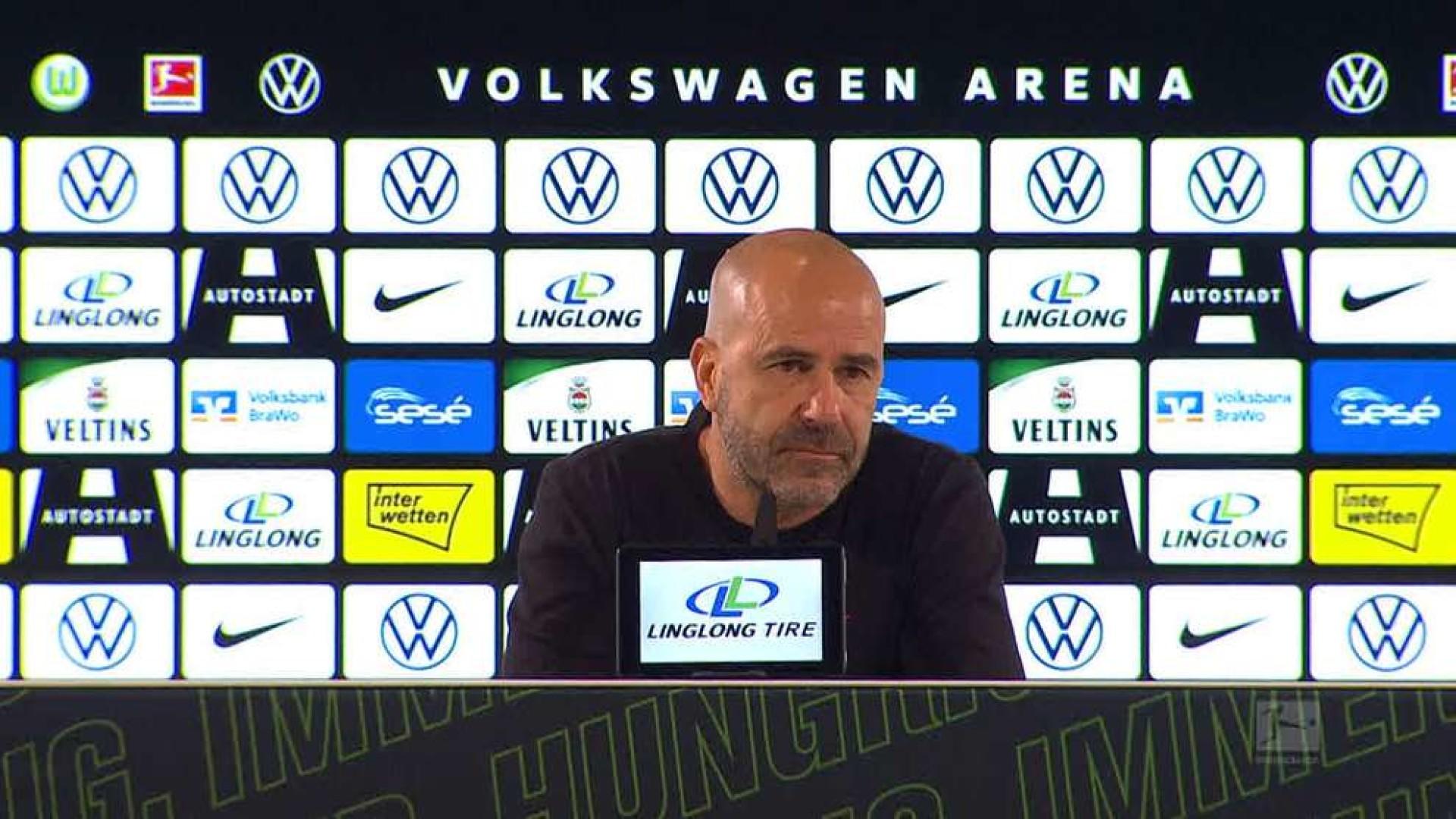 Die Pressekonferenz nach dem Bundesliga-Auftakt gegen die Wölfe