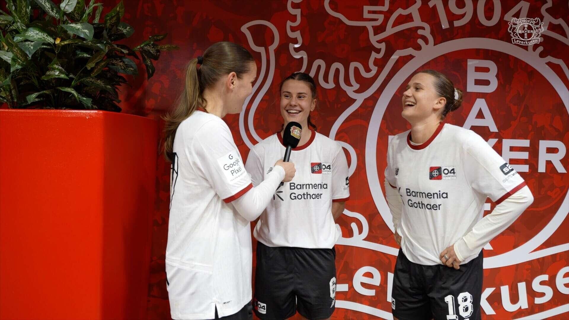 „Habt eine super Performance abgeliefert“: Mädl interviewt Piljic und Mickenhagen | 21. Spieltag