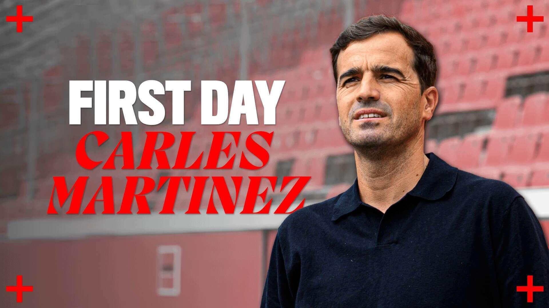 Behind the Scenes mit Carles Martinez! Erster Tag als neuer Trainer in Leverkusen
