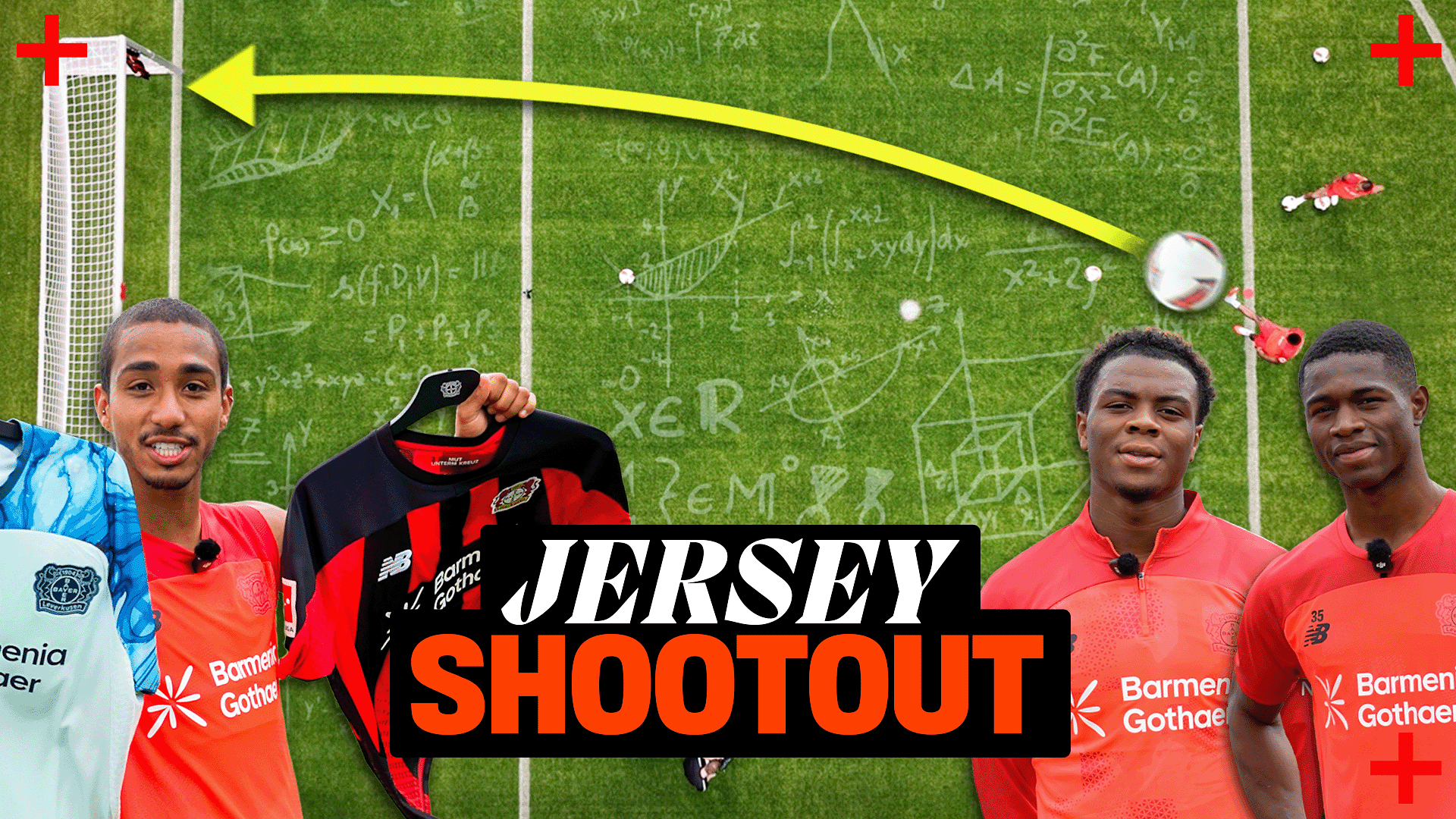 Wer trifft mehr? Trikot-Shootout mit Kofane, Arthur & Alfa-Ruprecht | Challenge