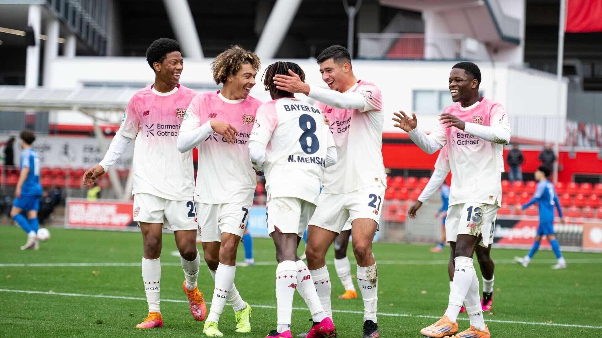 Wieder im Torrausch: U19 mit hohem Sieg in Frankfurt