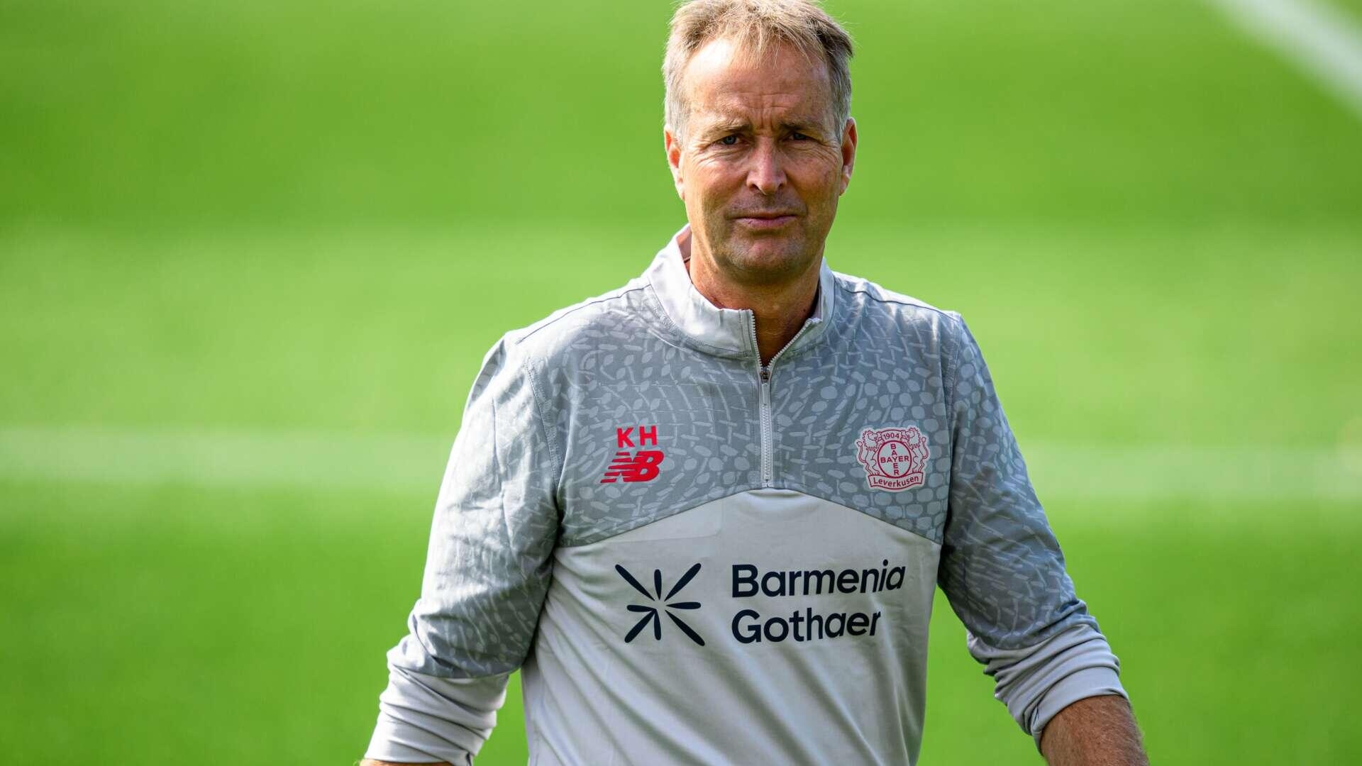 Kasper Hjulmand bei Bayer 04: Das erste Training mit dem neuen Coach