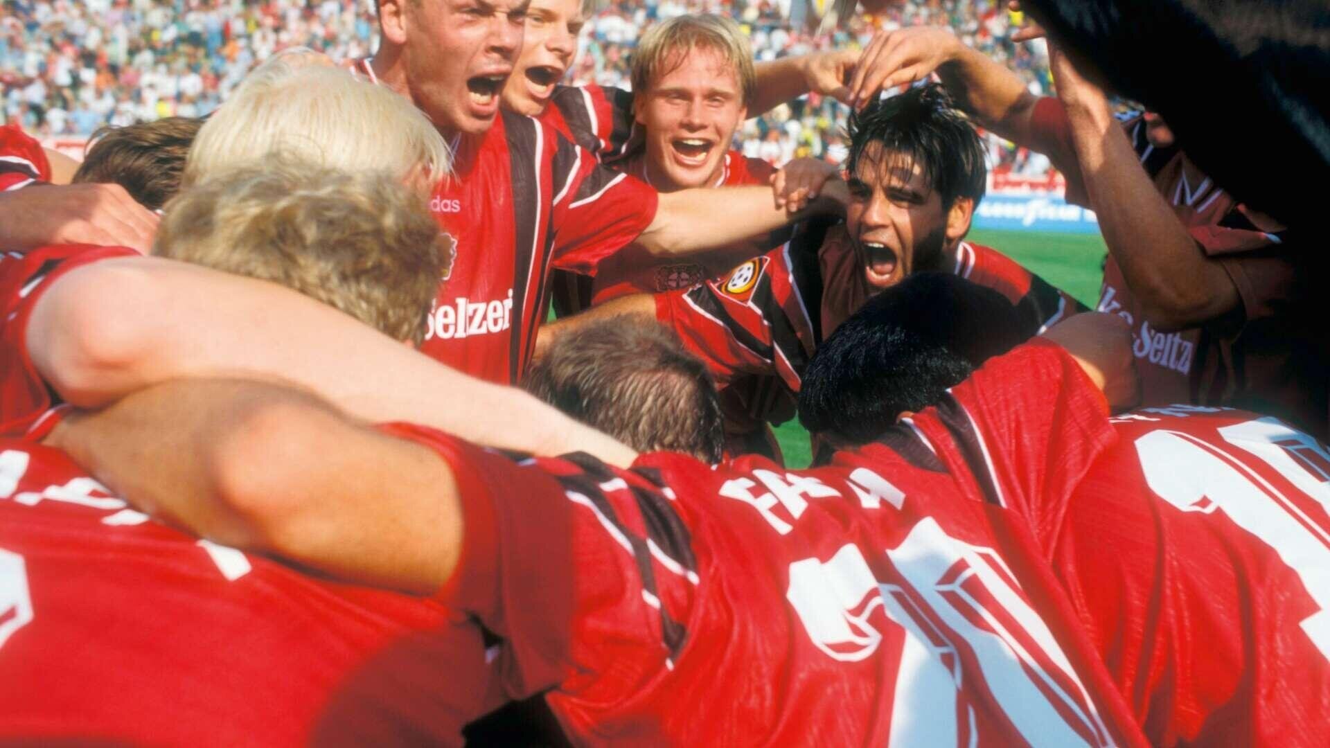 Als Christoph Daum gegen Dortmund seinen glorreichen Einstand als Bayer 04-Trainer gab