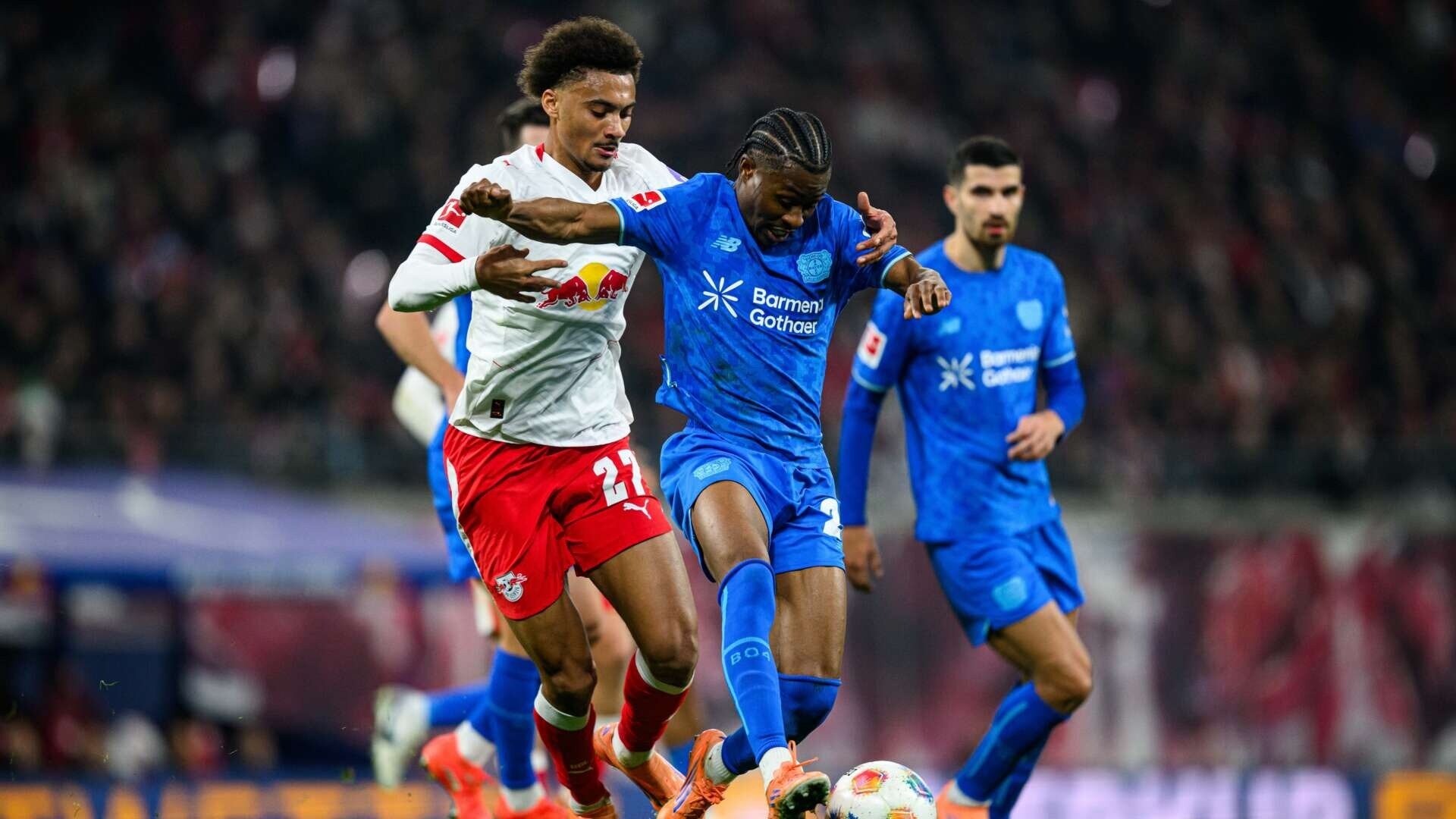 Werkself win 3-1 in Leipzig to go into break in third place | 15th matchday