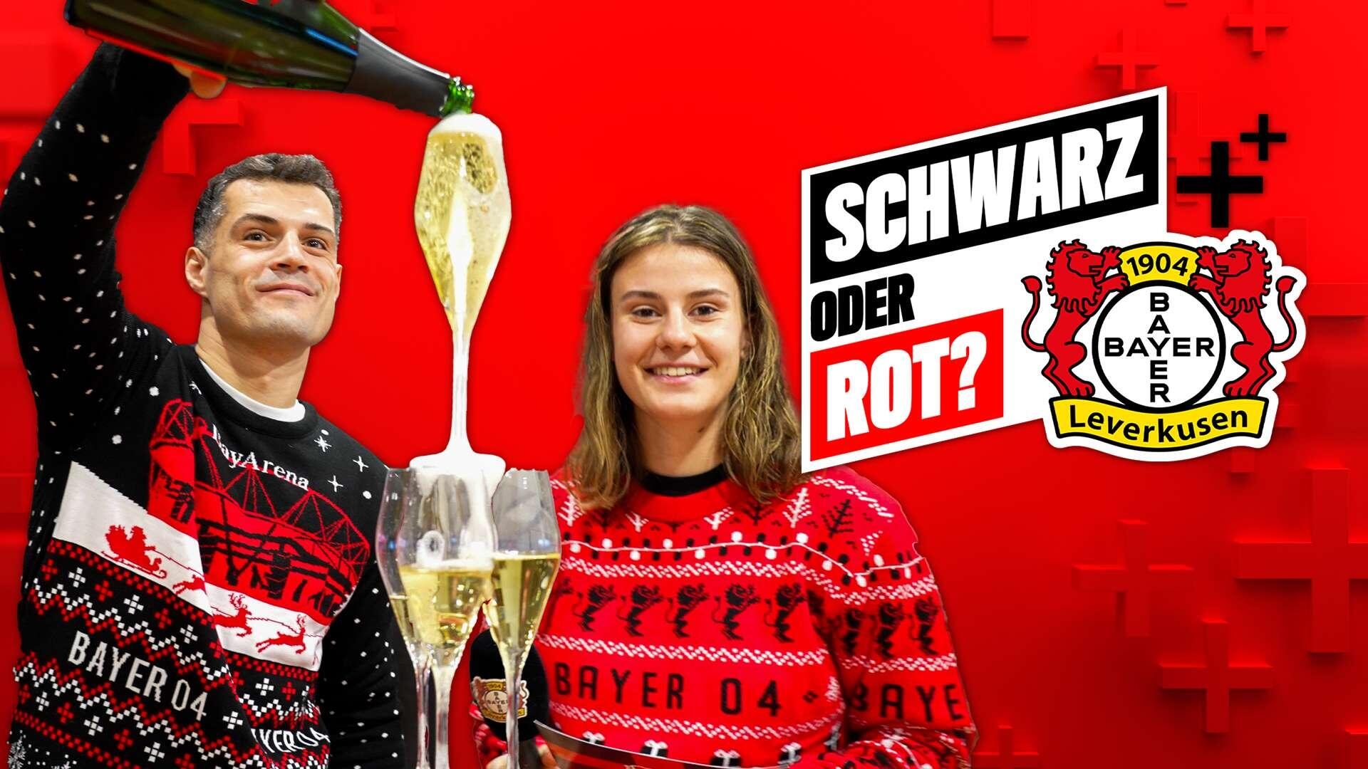 Rakete oder Xhaka-Boom? | Granit Xhaka & Katharina Piljic im Silvester-„Schwarz oder Rot?“