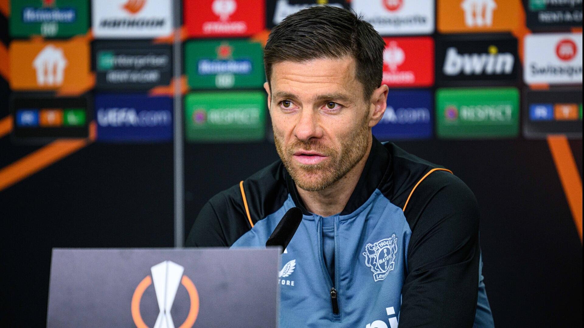Die PK vor #B04ASR mit Xabi Alonso und Florian Wirtz | Halbfinale UEL