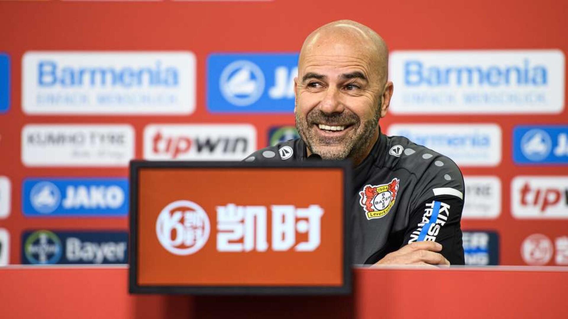 Pressekonferenz vor dem Spiel in Stuttgart