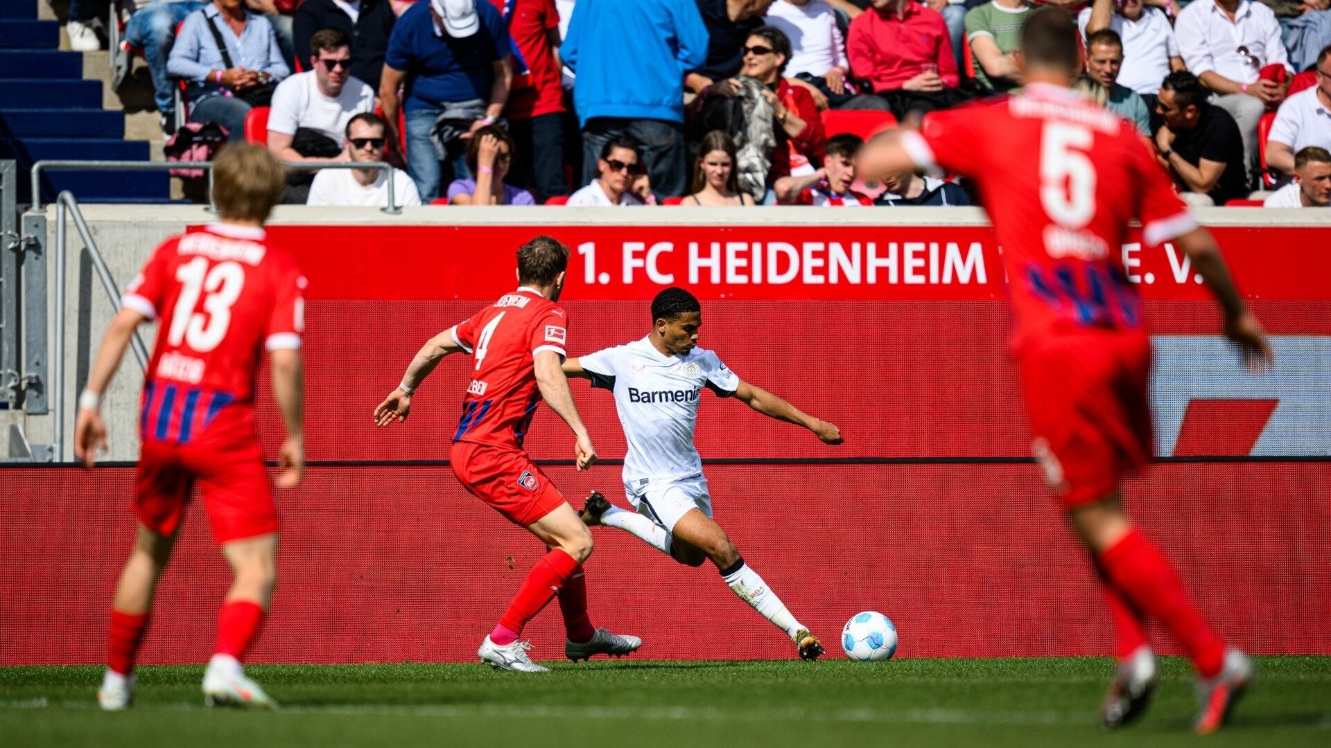 Werkself snatch 1-0 victory at Heidenheim | 28th matchday
