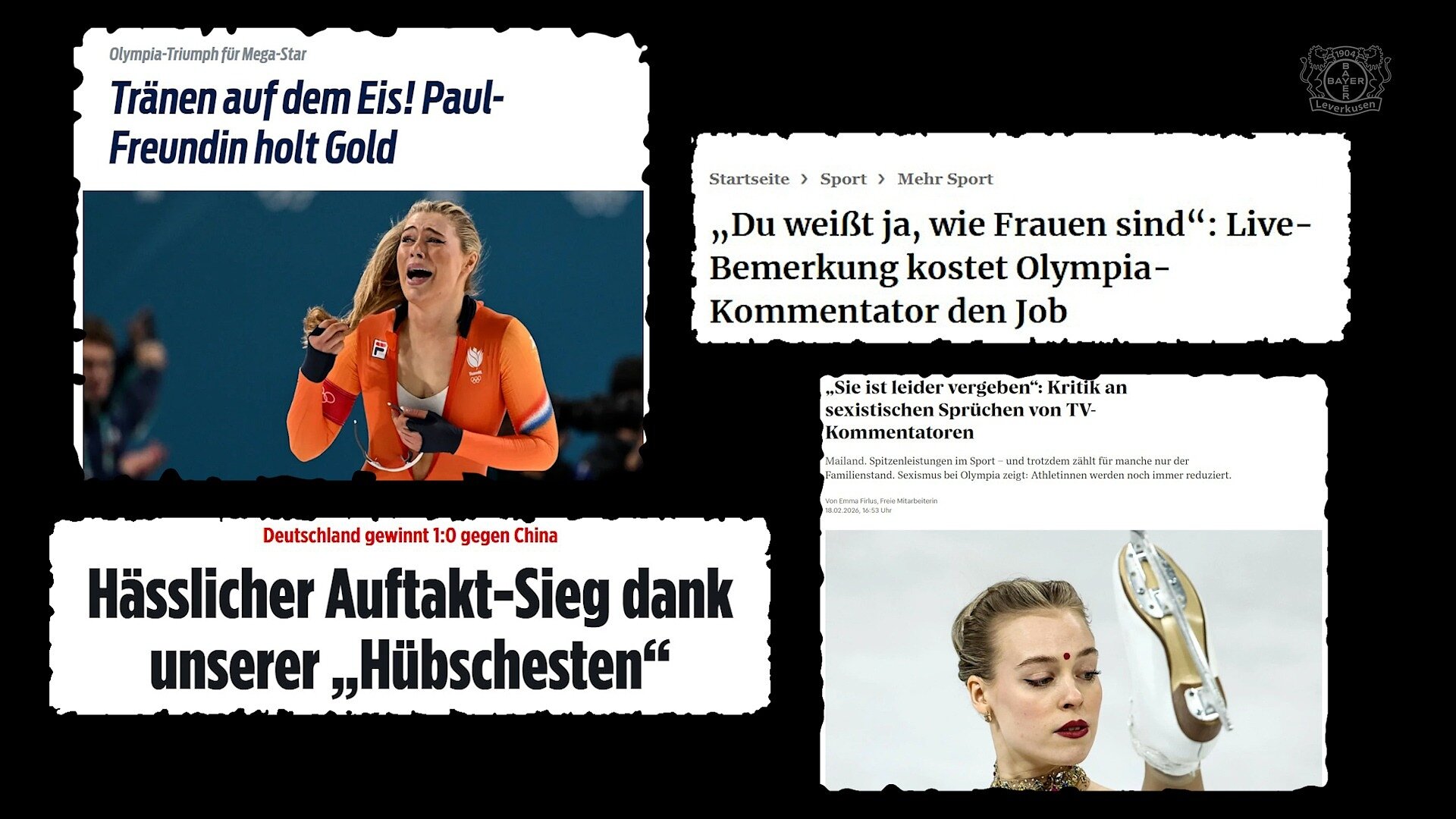 Inter­na­tio­na­ler Frau­en­tag: Bayer 04 setzt Zei­chen