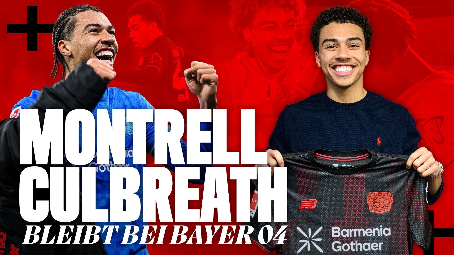 "Das bedeutet mir alles!" | Montrell Culbreath verlängert bei Bayer 04 bis 2030