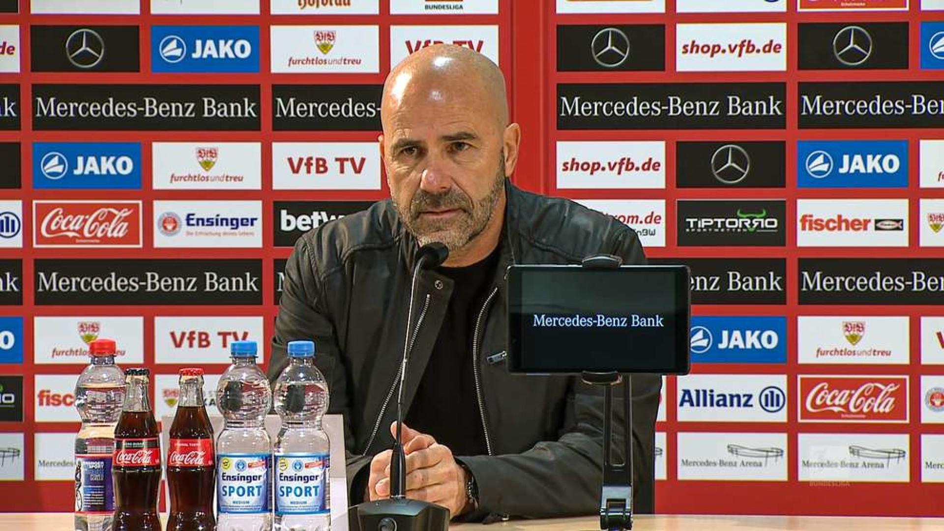 Die Pressekonferenz nach dem Auswärtsspiel gegen Stuttgart