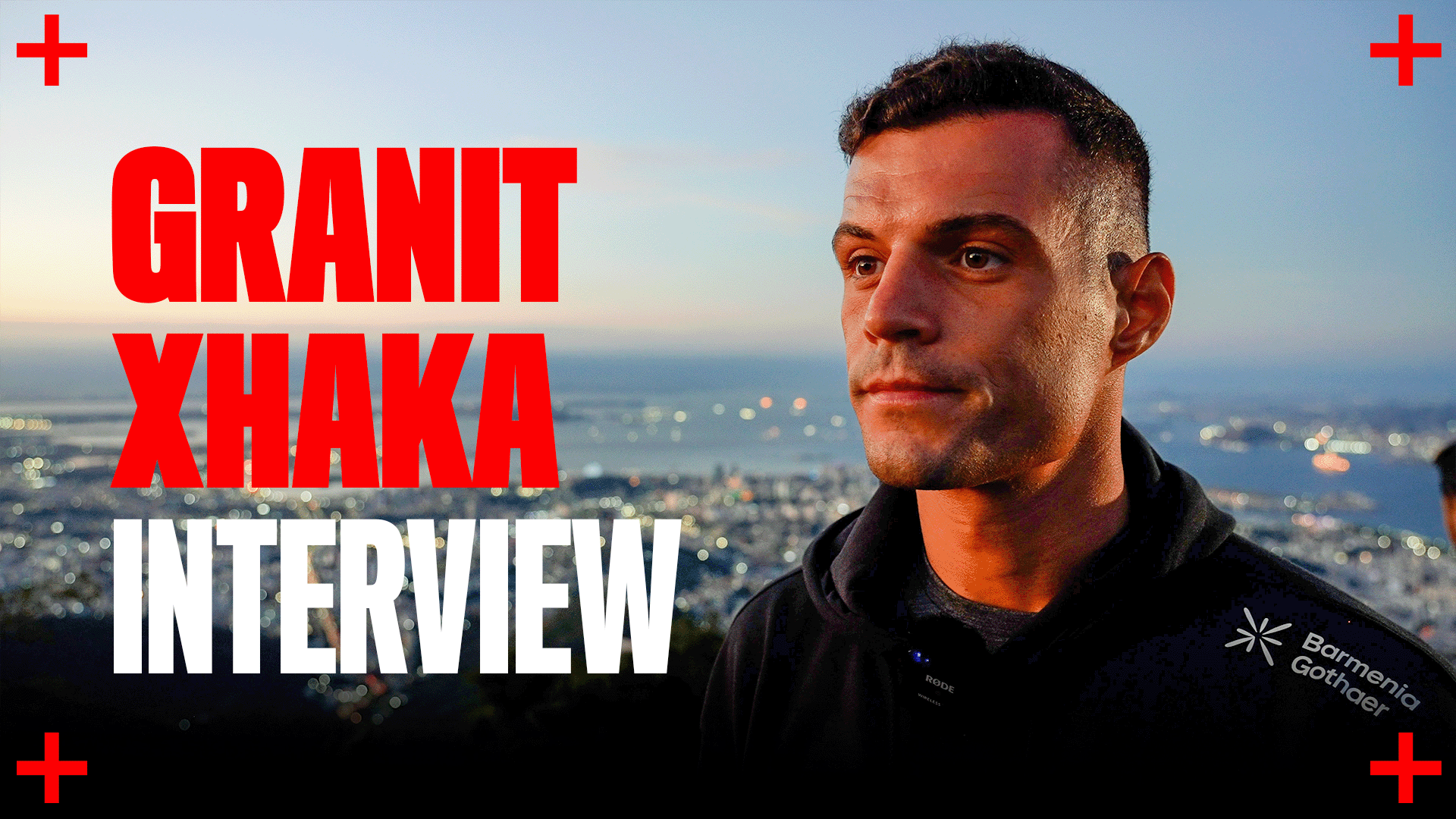 Granit Xhaka im Interview am Cristo-Monument in Rio de Janeiro