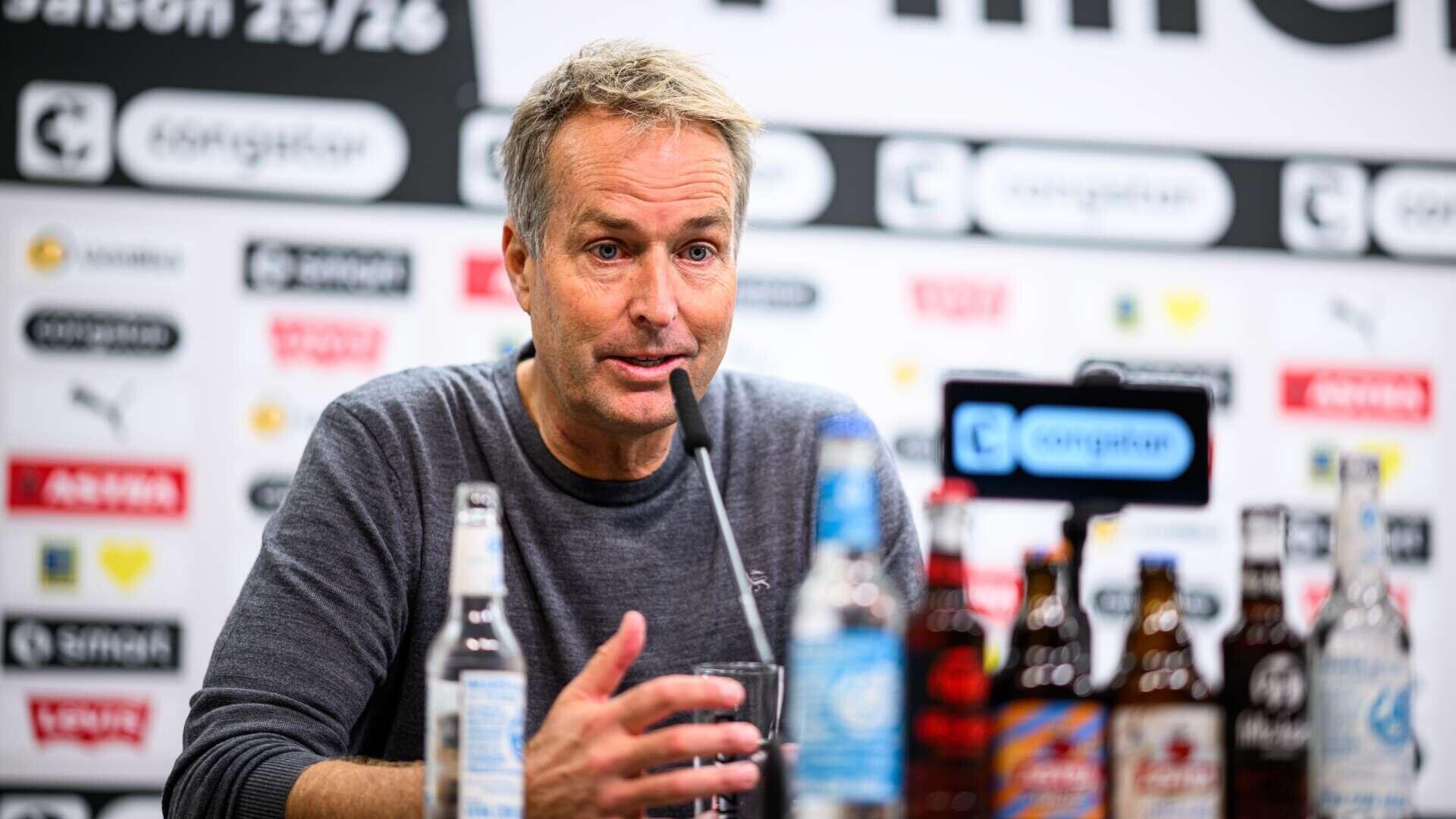 Die PK mit Hjulmand und Blessin nach dem Auswärtssieg am Millerntor | 5. Spieltag