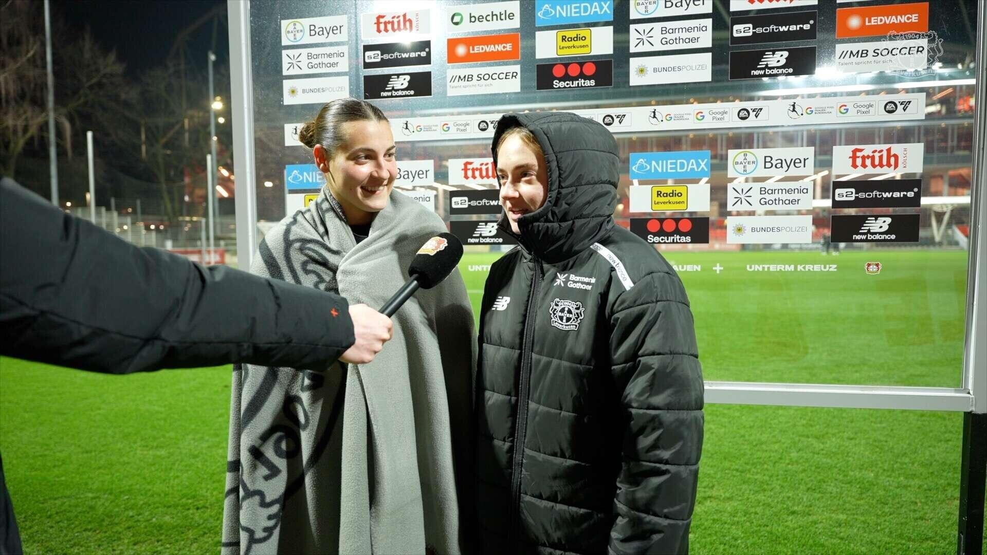 Wamser über Zdebels Kracher: „Die macht nur solche Tore“