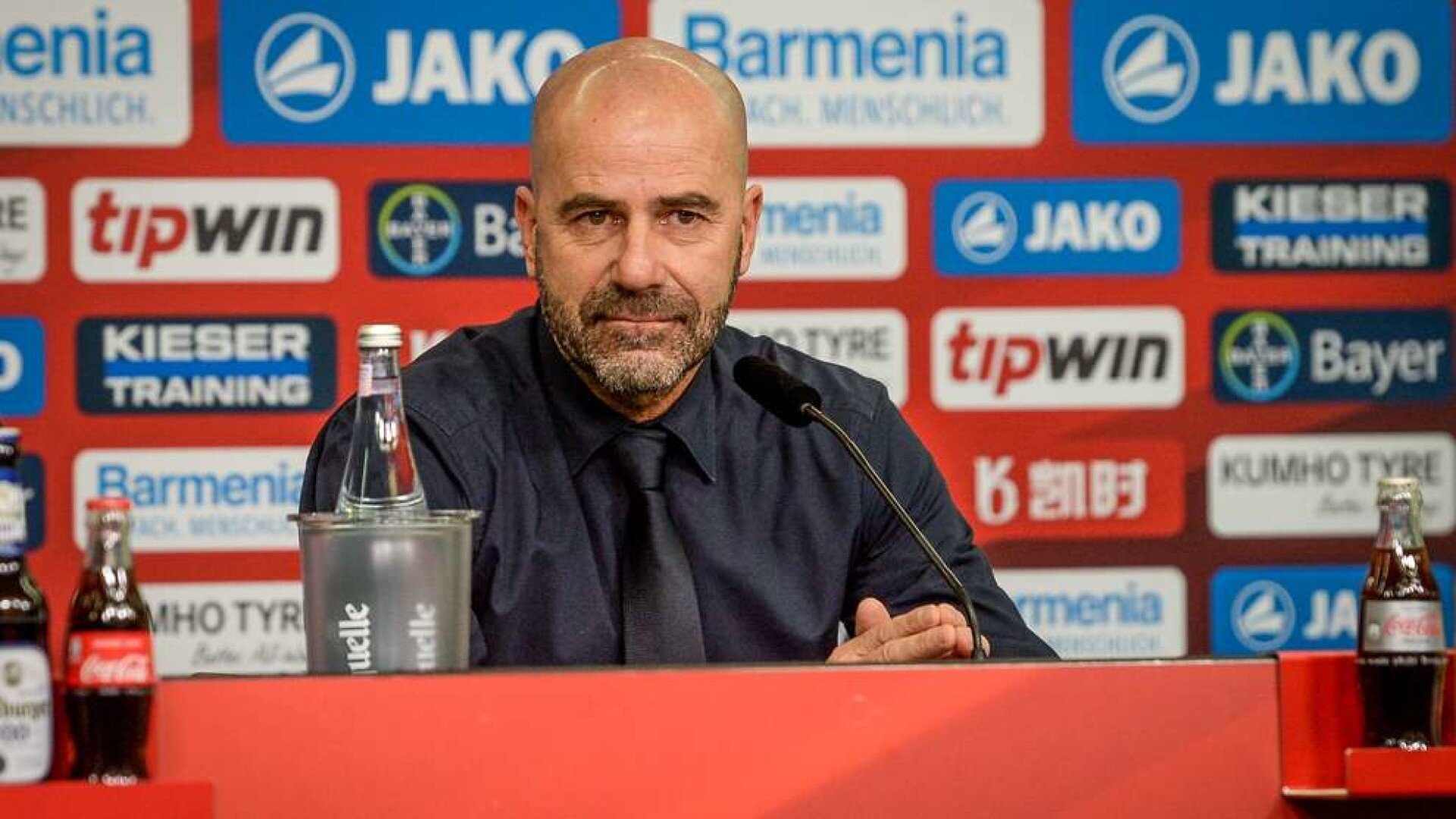 Die PK vor dem Spiel in Leipzig