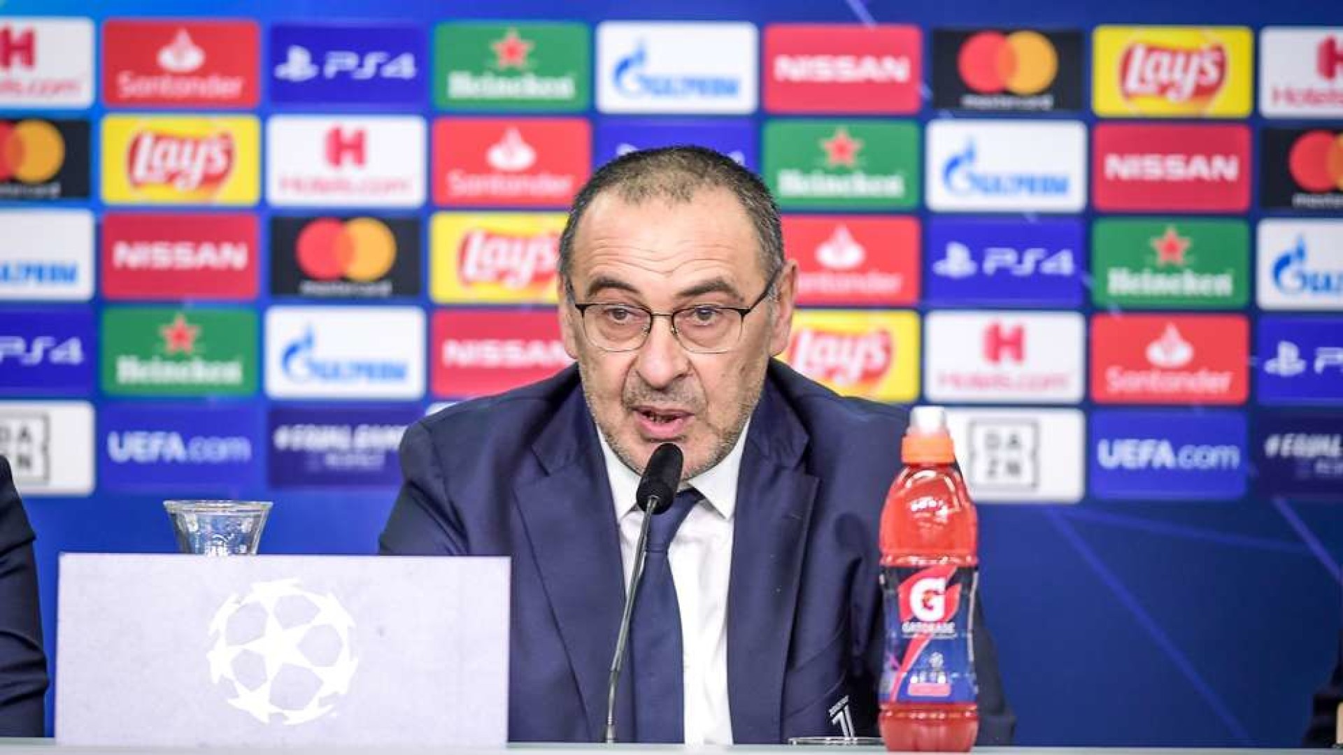 Juve-Coach Maurizio Sarri: "Wir wollen alle Spiele gewinnen"