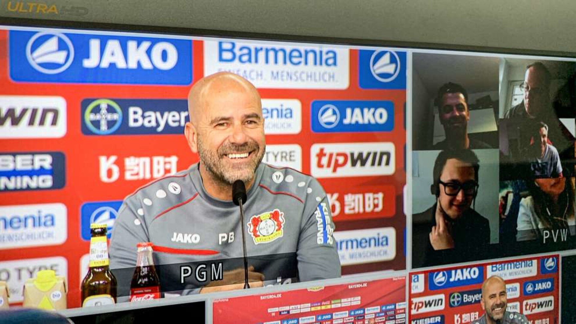 Die PK vor dem Heimspiel gegen Wolfsburg