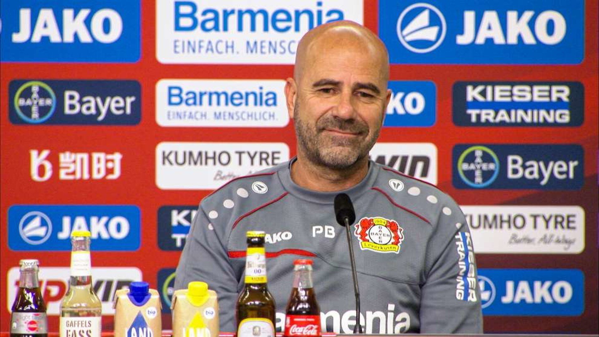 Die PK vor dem Derby gegen Koeln