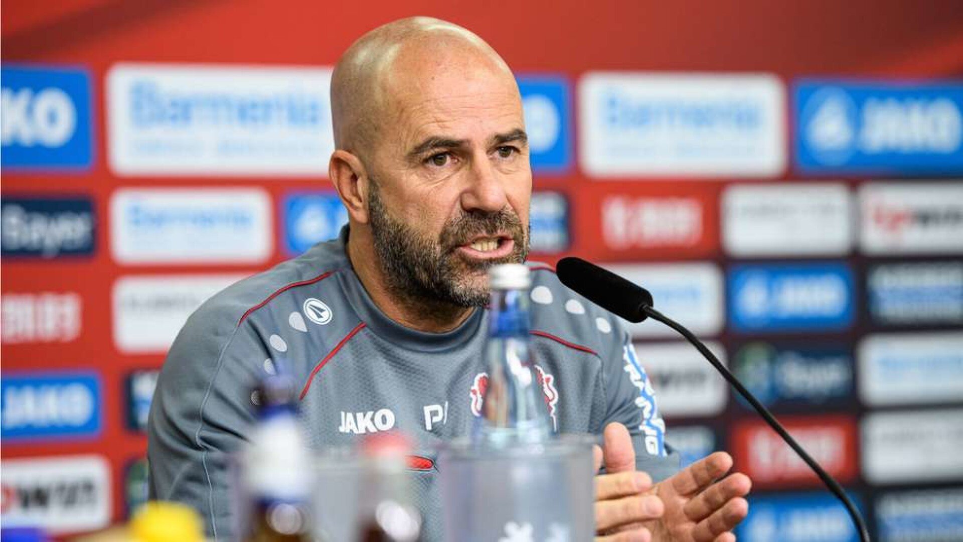 Die Pressekonferenz vor dem Spiel gegen Union Berlin