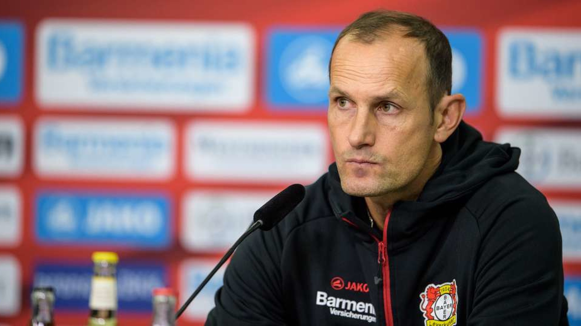 Pressekonferenz nach dem HSV-Spiel