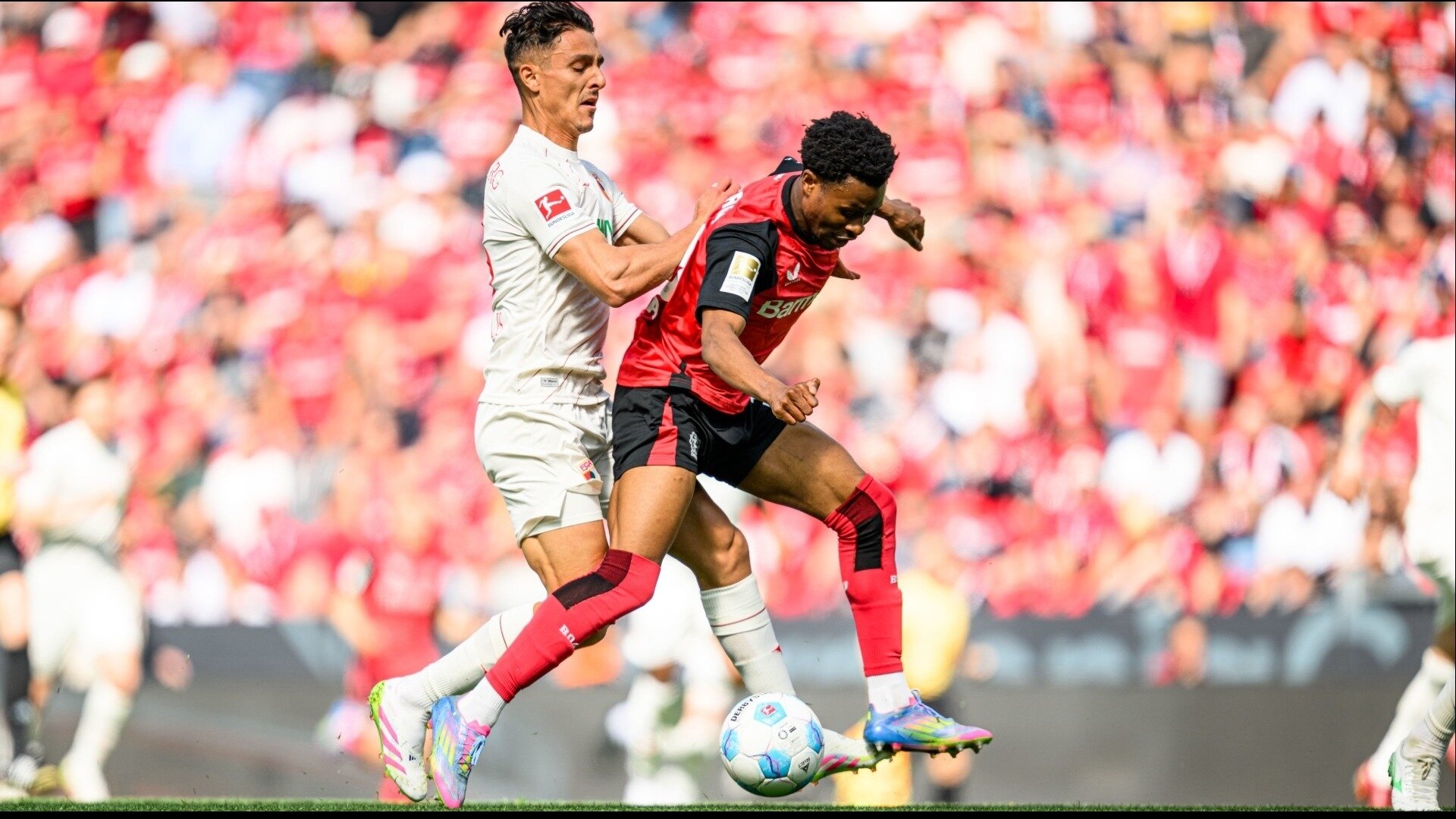 Werkself überzeugt in vorletztem Heimspiel gegen Augsburg | 31. Spieltag