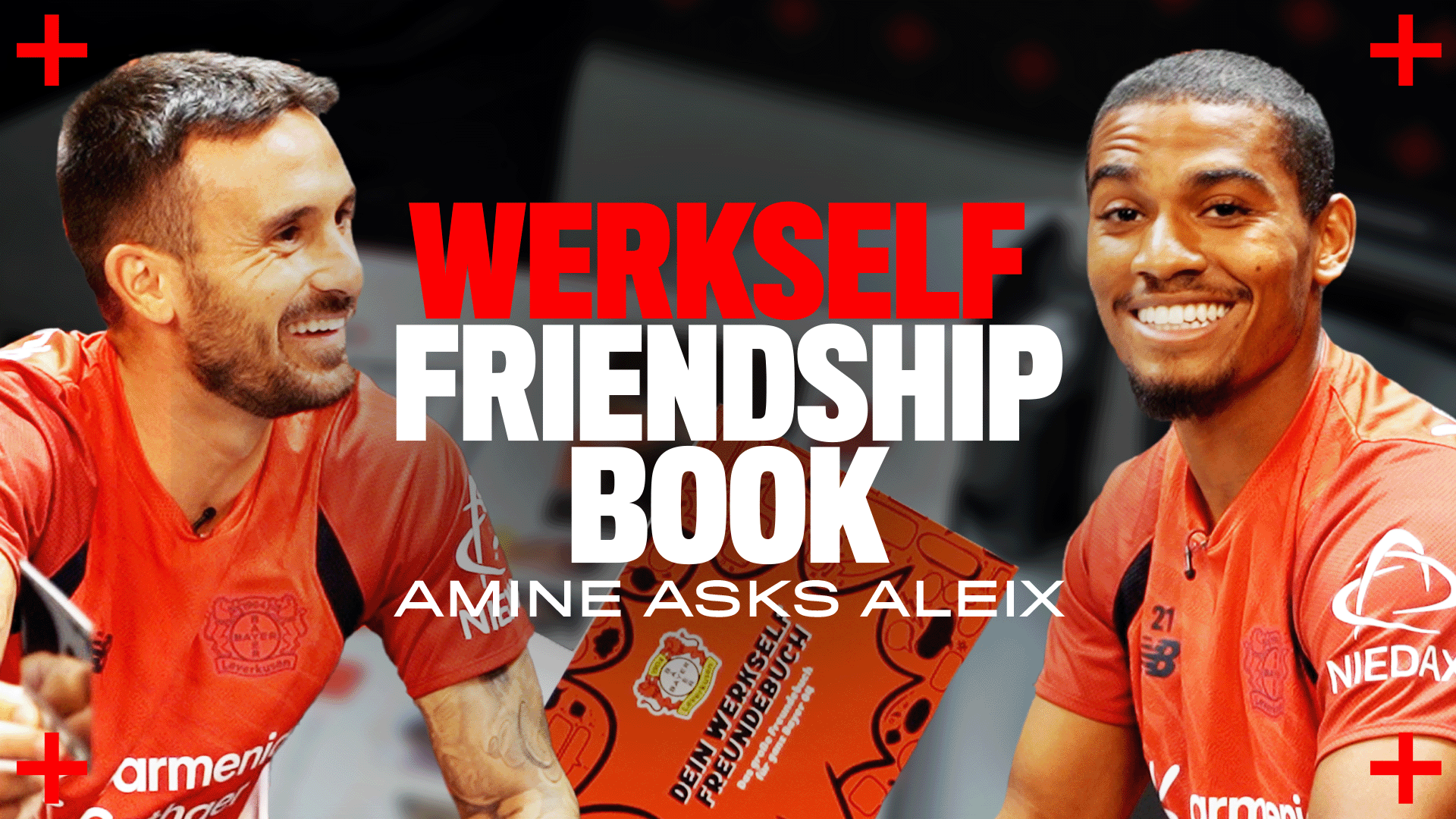 Das Werkself Freundebuch: Amine Adli befragt Aleix Garcia