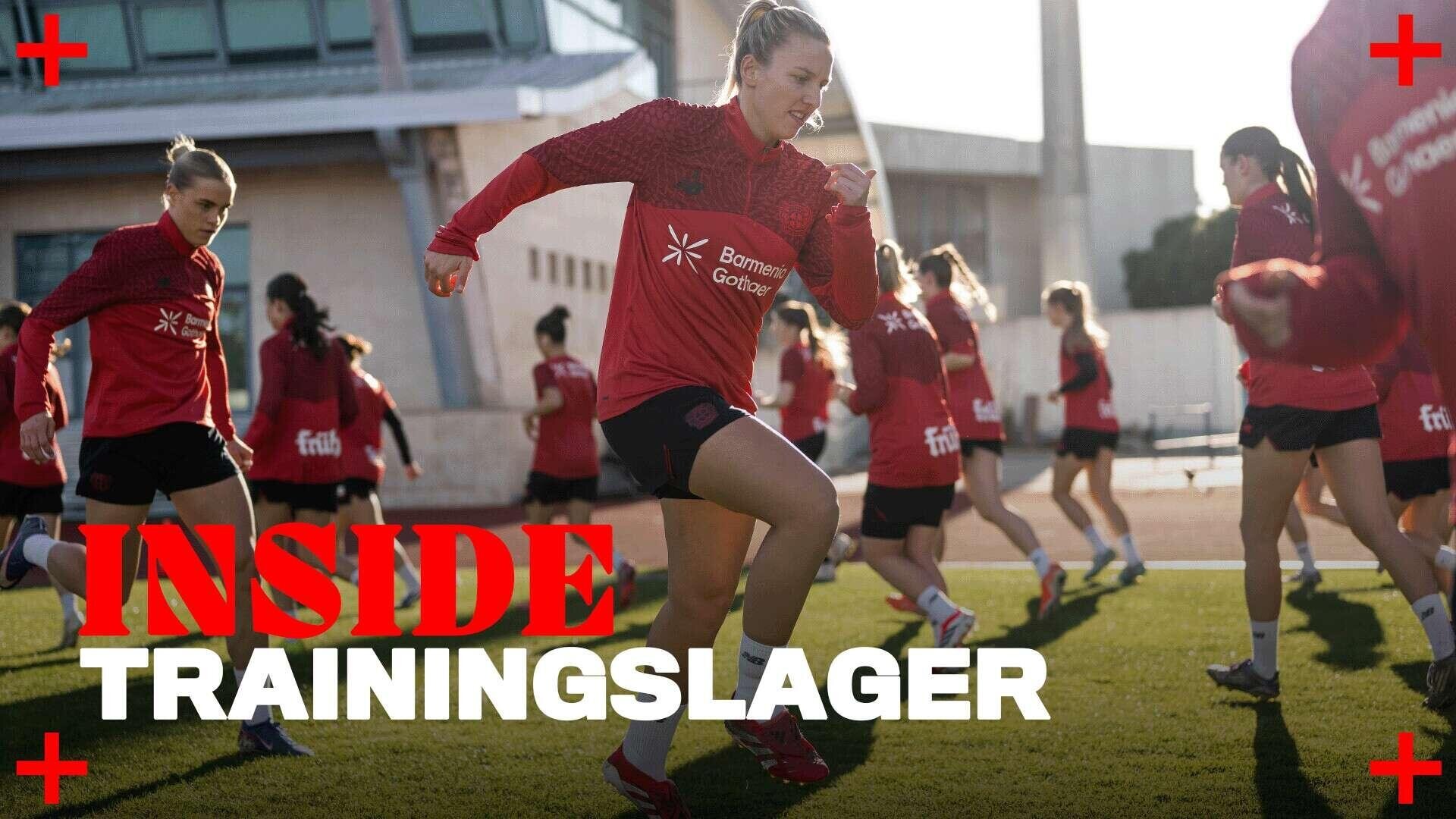 Inside Trainingslager: Was die Bayer 04-Frauen in Portugal erlebt haben | Atlantik-Abkühlung und Teambuilding-Parcours