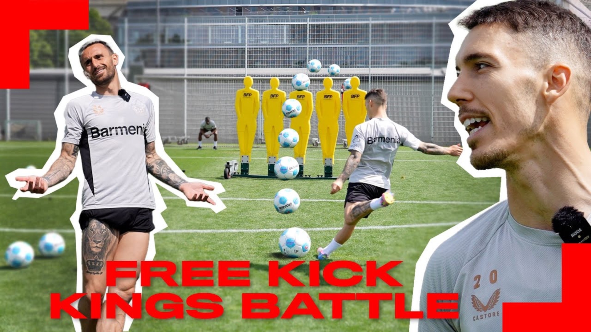 Battle of the Best | Freistoß-Challenge mit Grimaldo und Garcia