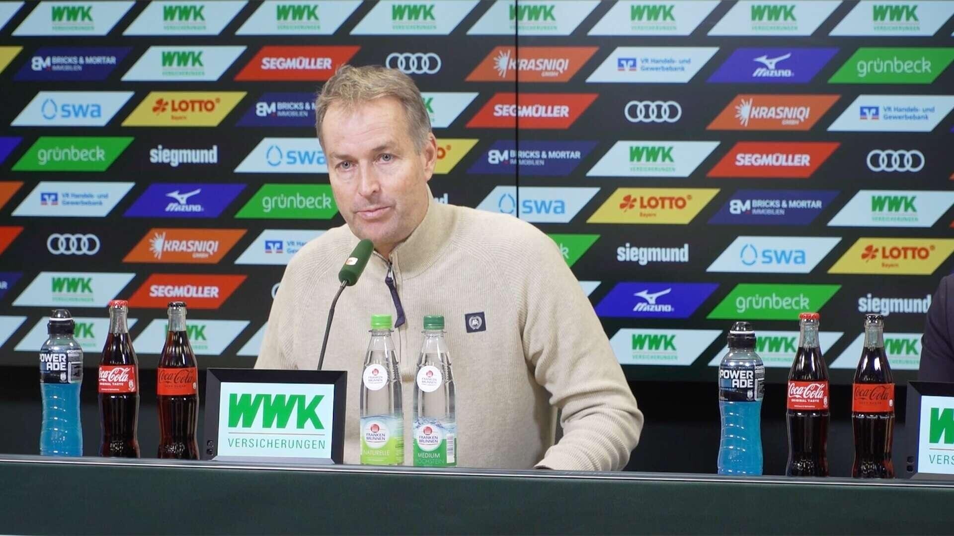 0:2-Niederlage in Augsburg | PK mit Baum und Hjulmand | 13. Spieltag