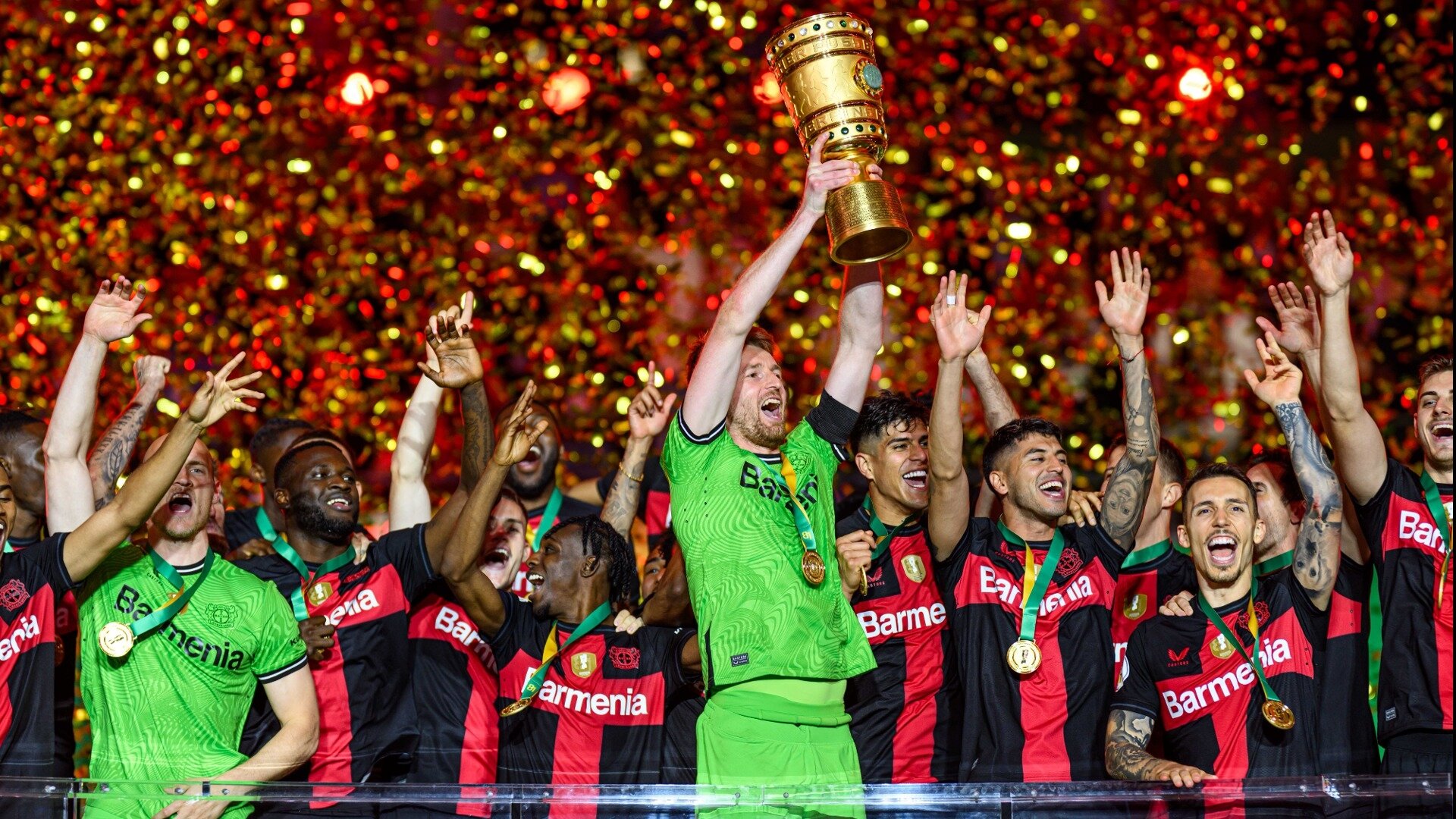 Werkself beat Kaiserslautern to win 2023/24 DFB Pokal