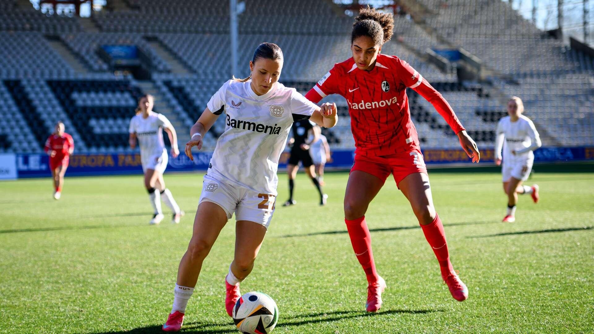 Siebter Sieg in Folge: Frauen gewinnen in Freiburg | Wiederholungsspiel 1. Spieltag