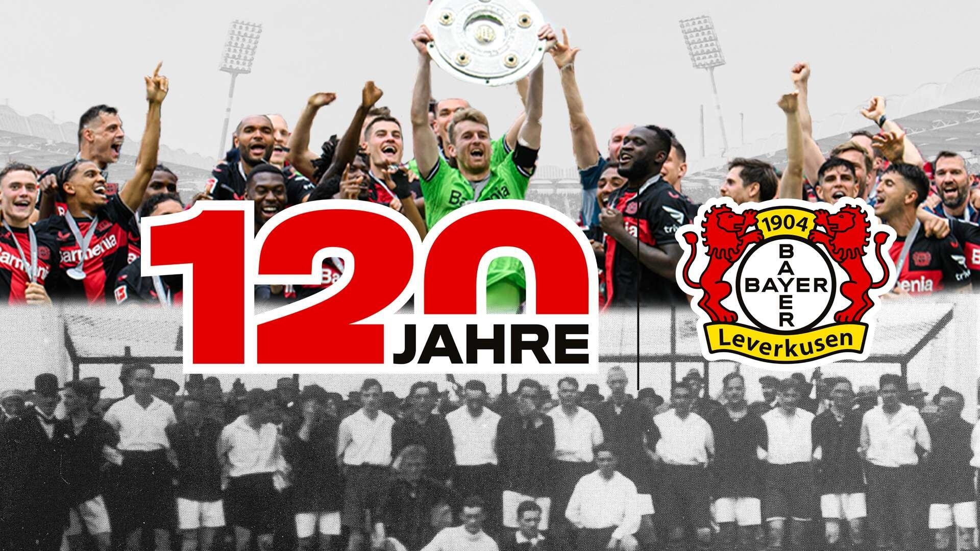 Seit 120 Jahren keine Tradition: Bayer 04 - vom Gründungsbrief bis zum Double