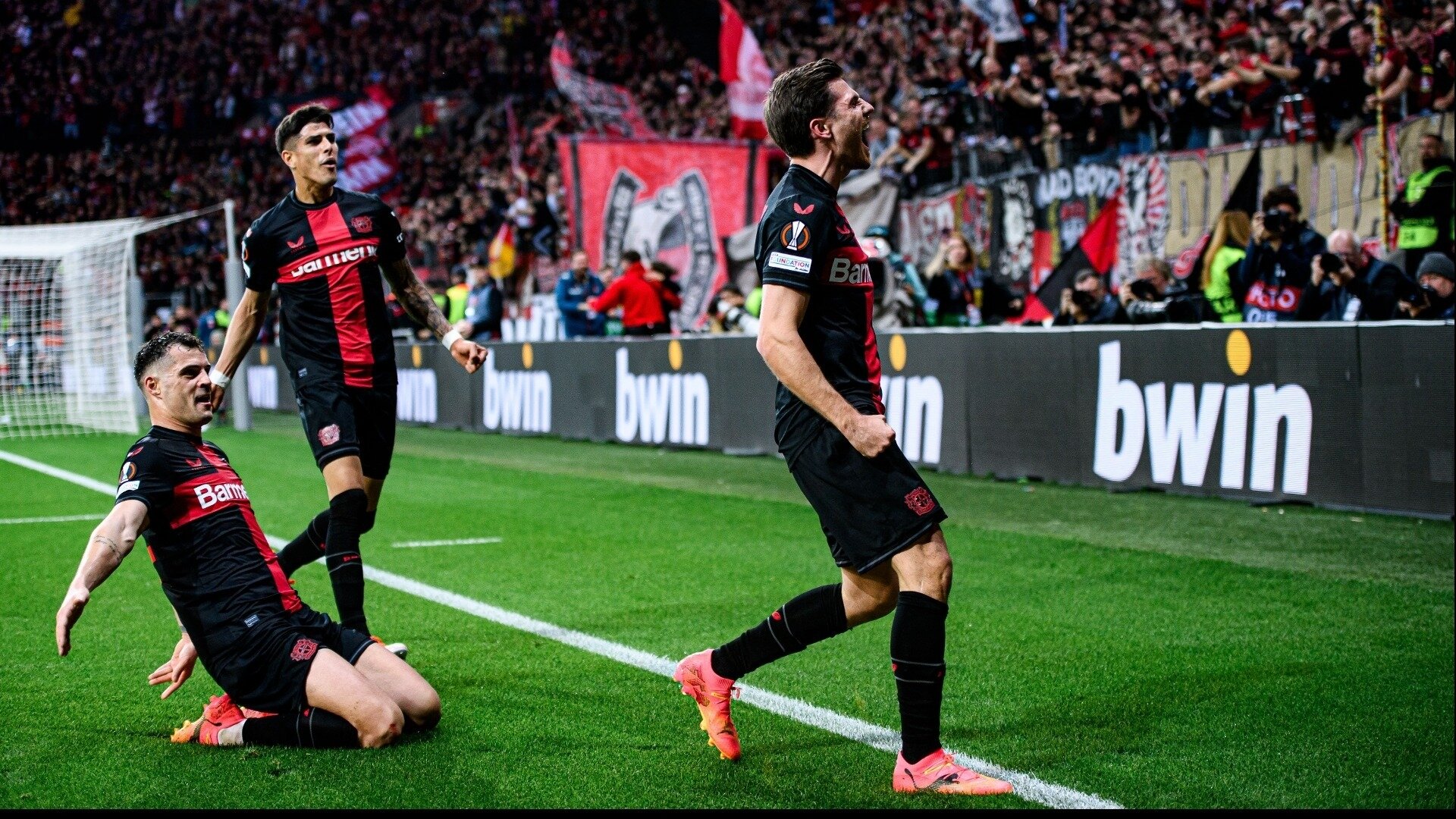 Hofmann and Boniface strike late | Quarter-final UEL