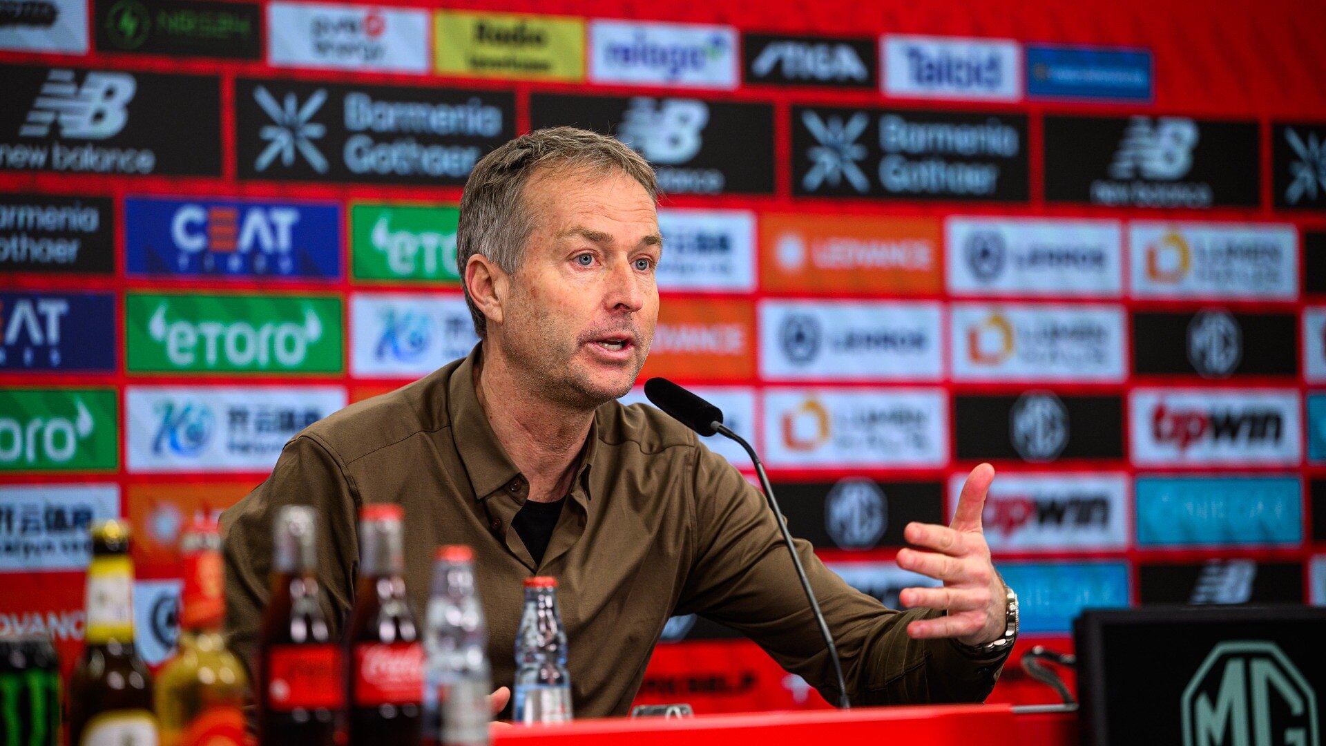 Die PK mit Hjulmand nach dem 1:1 gegen den FC Bayern | 26. Spieltag