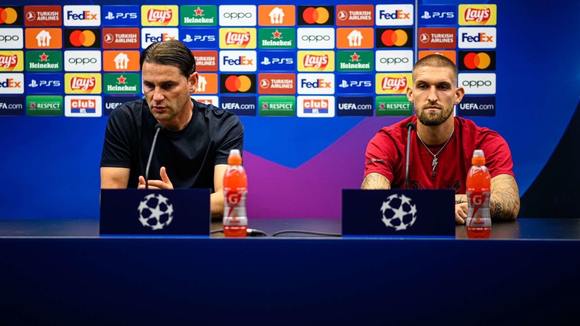 Die PK vor dem Champions-League-Auftakt beim FC Brügge | Gruppenphase UCL