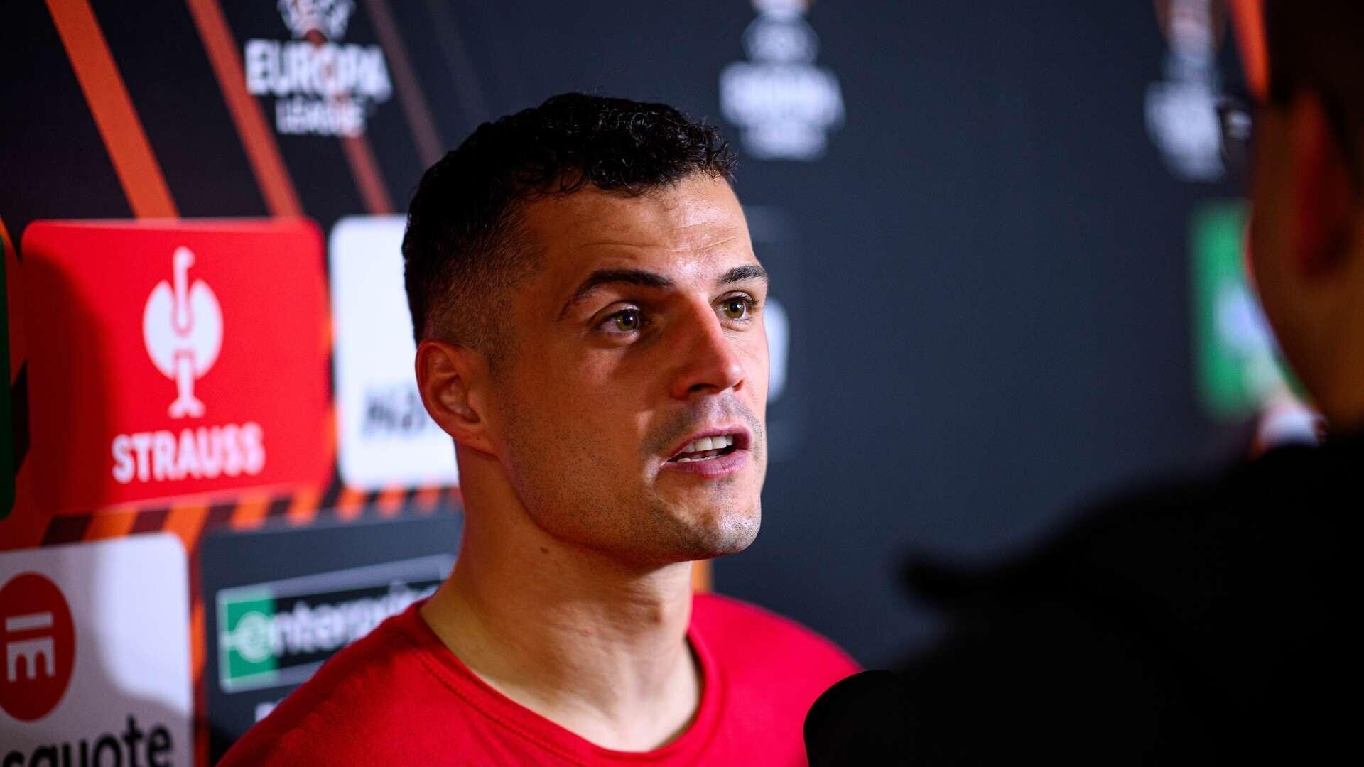 Xhaka: "Dieser Glaube, zurückzukommen, ist unfassbar" | Halbfinale UEL