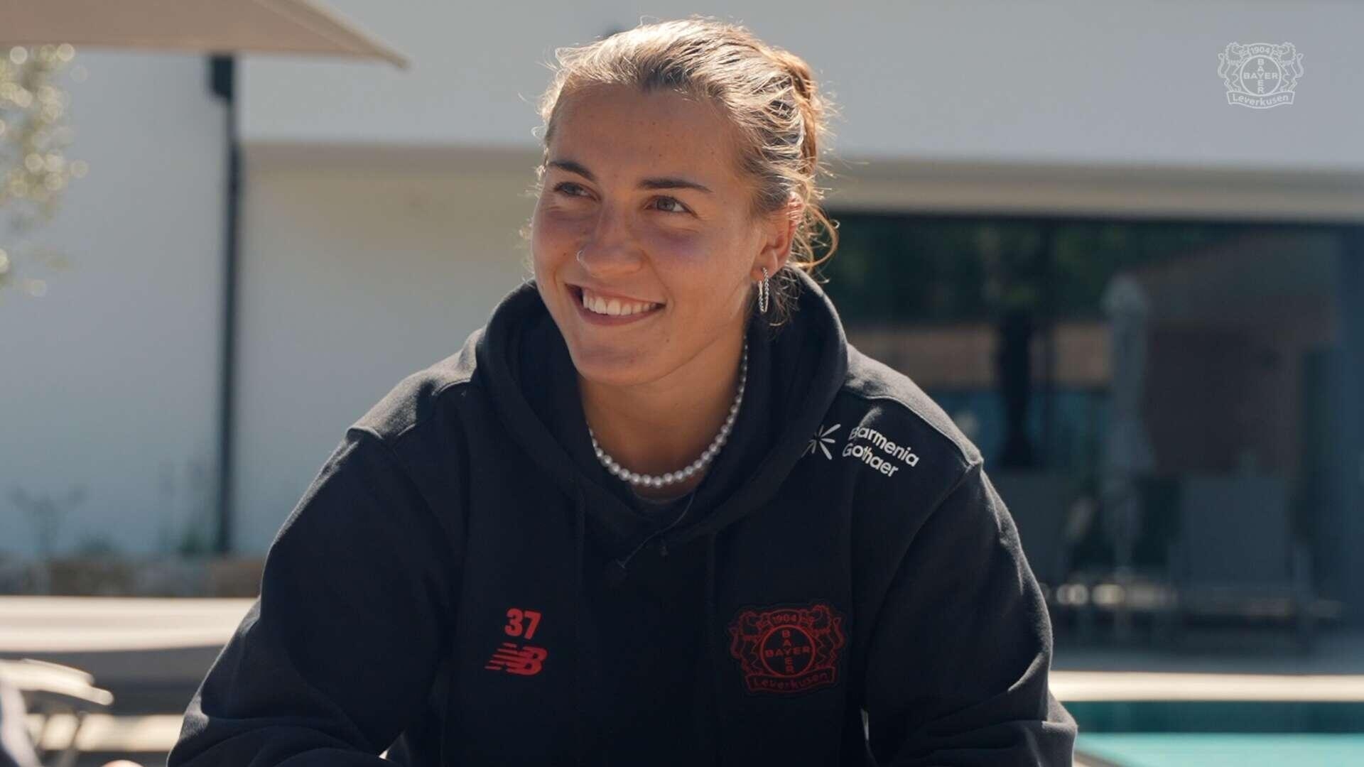 Nationalspielerin Carlotta Wamser: „Ein sehr gutes Klima in der Mannschaft“