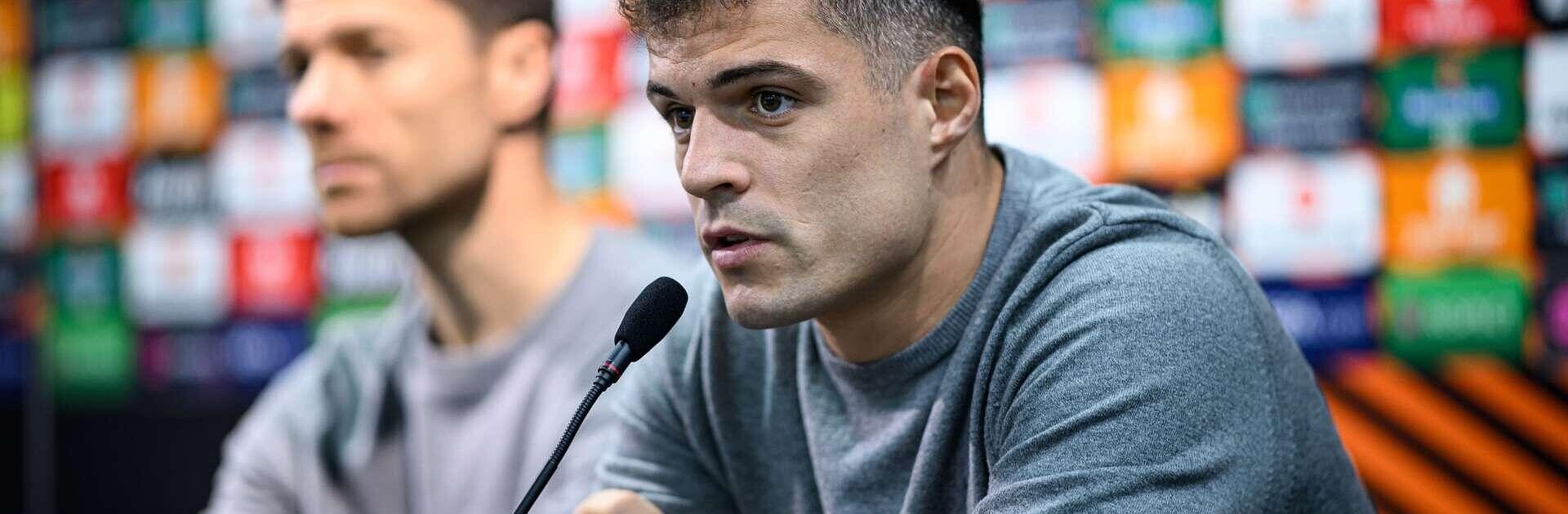 Die PK vor WHUB04 mit Xhaka und Alonso |&nbsp;Viertelfinale UEL