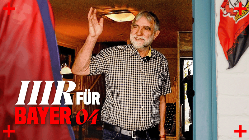 Ihr für Bayer 04: Hausbesuch bei Werkself-Fan Walter von „Walters bunte Welt“