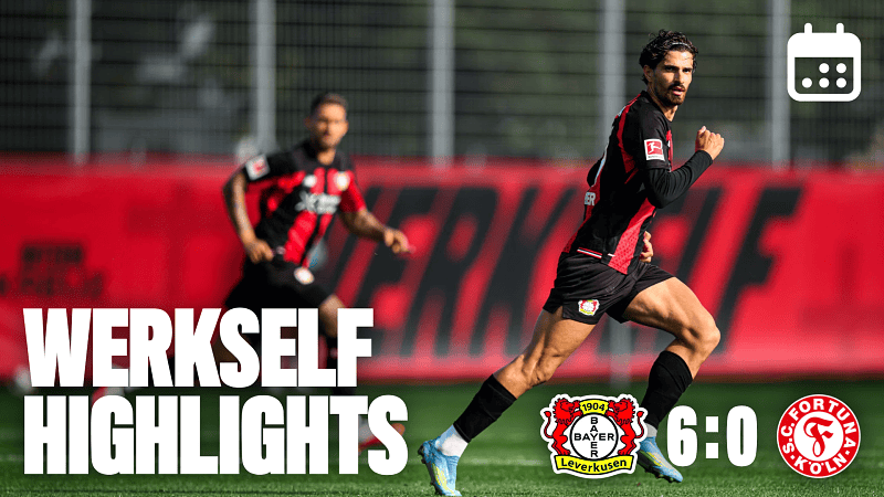 6:0 gegen Fortuna Köln | Trainingsspiel