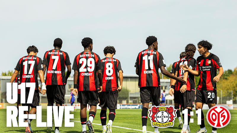Re-Live | Bayer 04 U17 - FSV Mainz 05 U17 | DFB-Nachwuchsliga