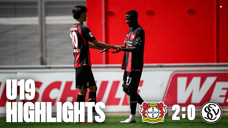Zweiter Heimsieg für die Bayer 04-U19 | Highlights